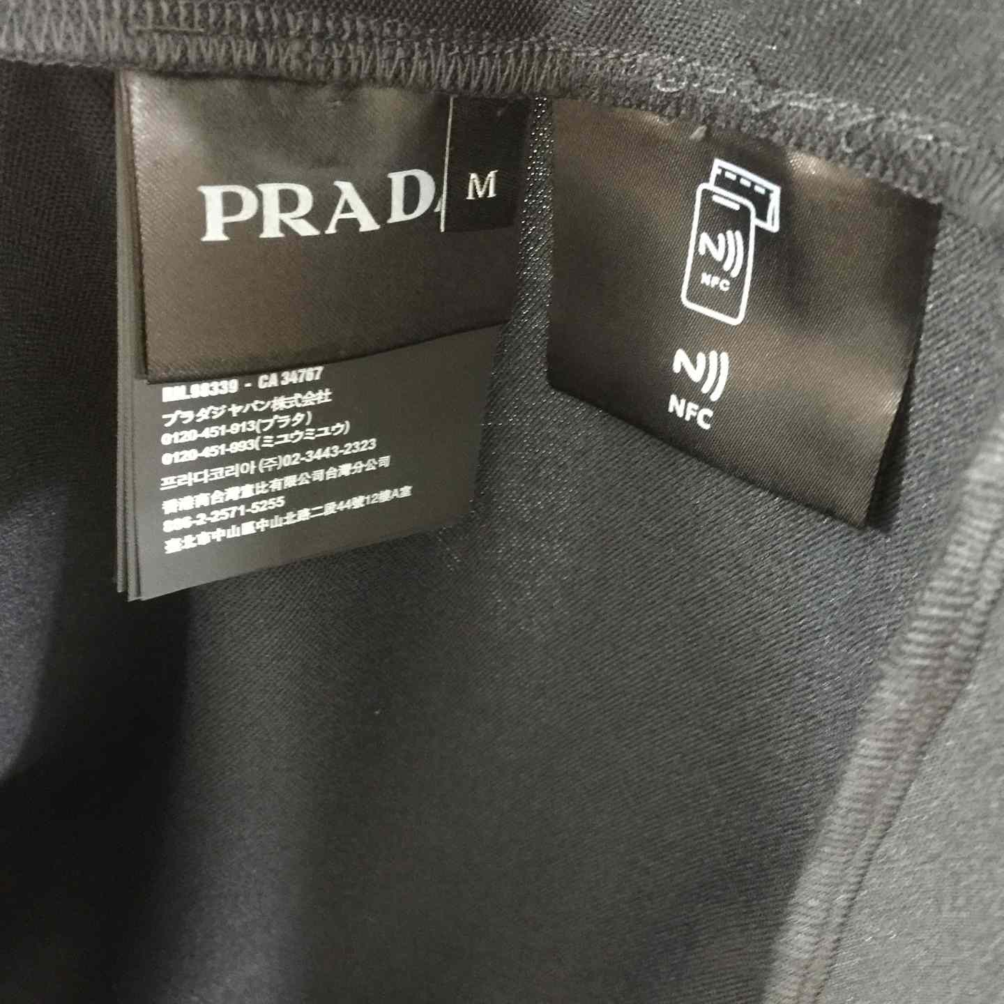 Prada Logo-patch Bomber Jacket - DesignerGu