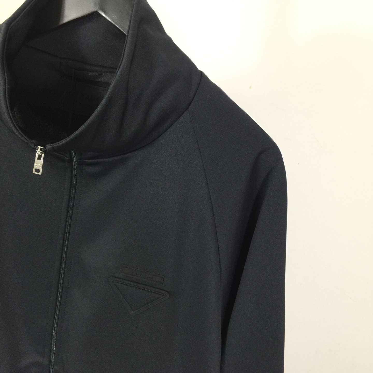 Prada Logo-patch Bomber Jacket - DesignerGu