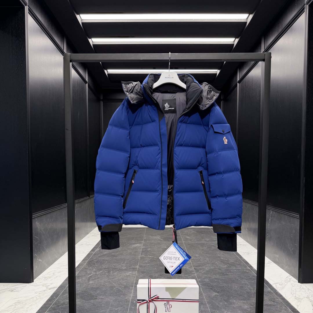 Moncler Grenoble Navy Montgetech Down Jacket - DesignerGu