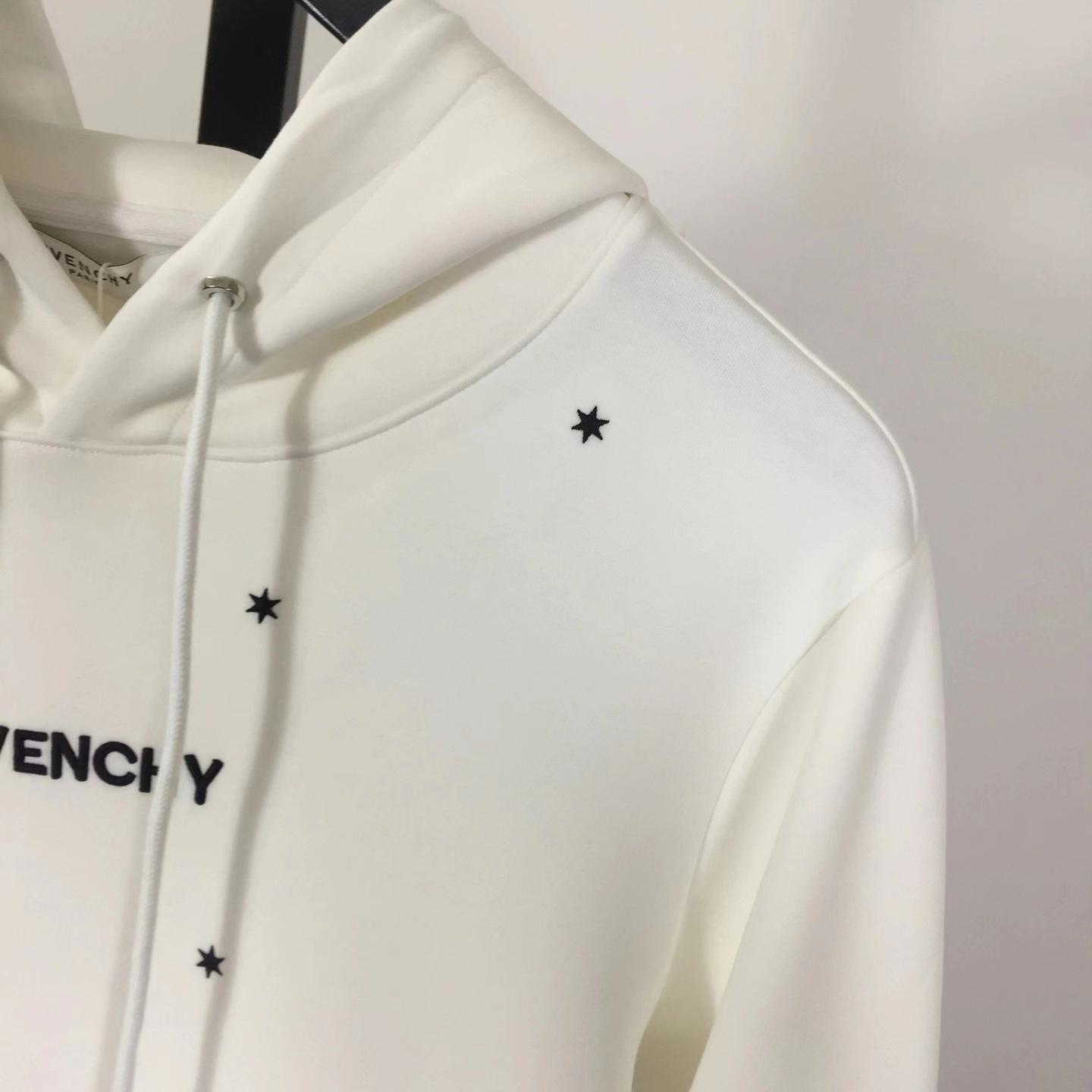 Givenchy Cotton Hooded Sweatshirt  - DesignerGu