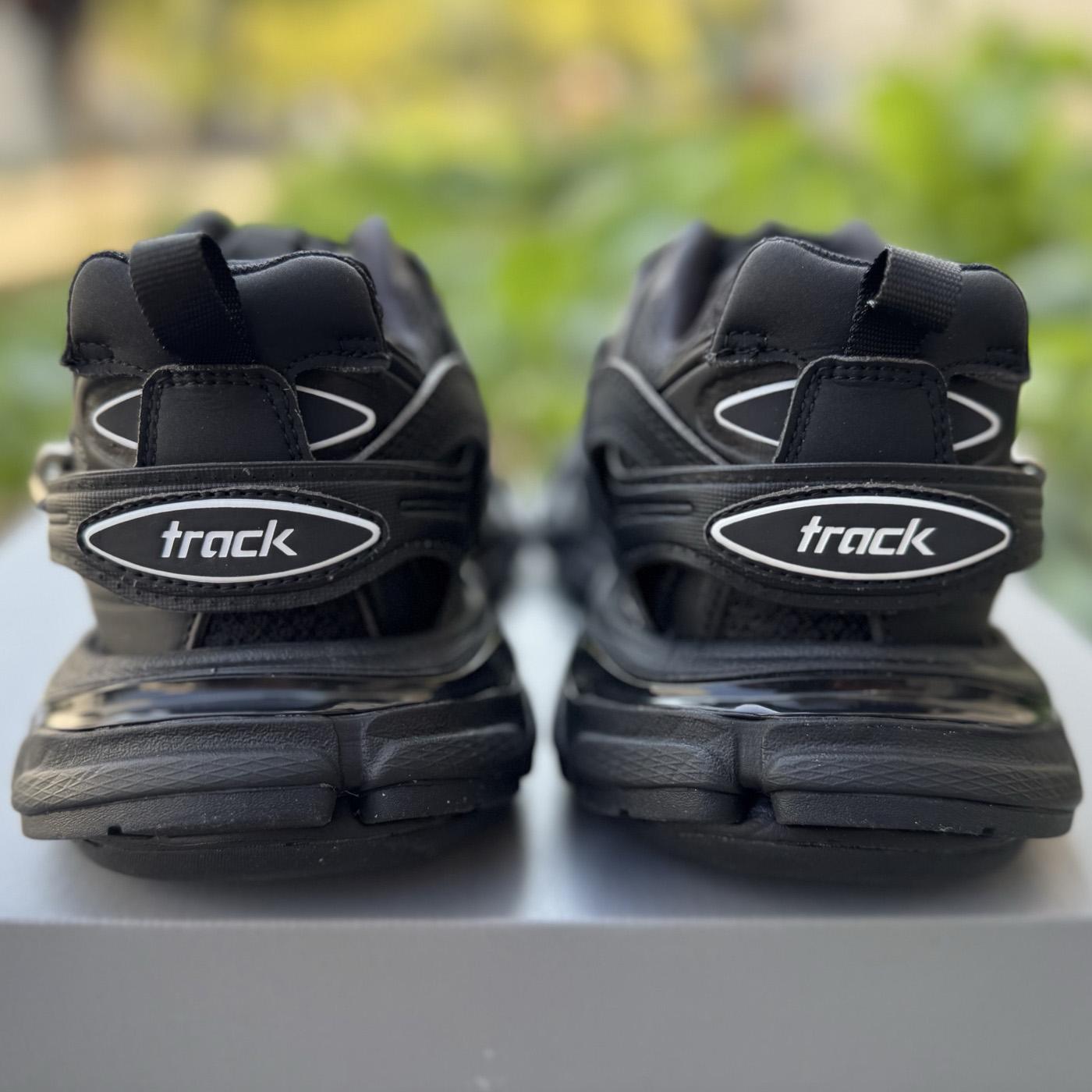 Balenciaga Track piercing Sneaker In Black - DesignerGu