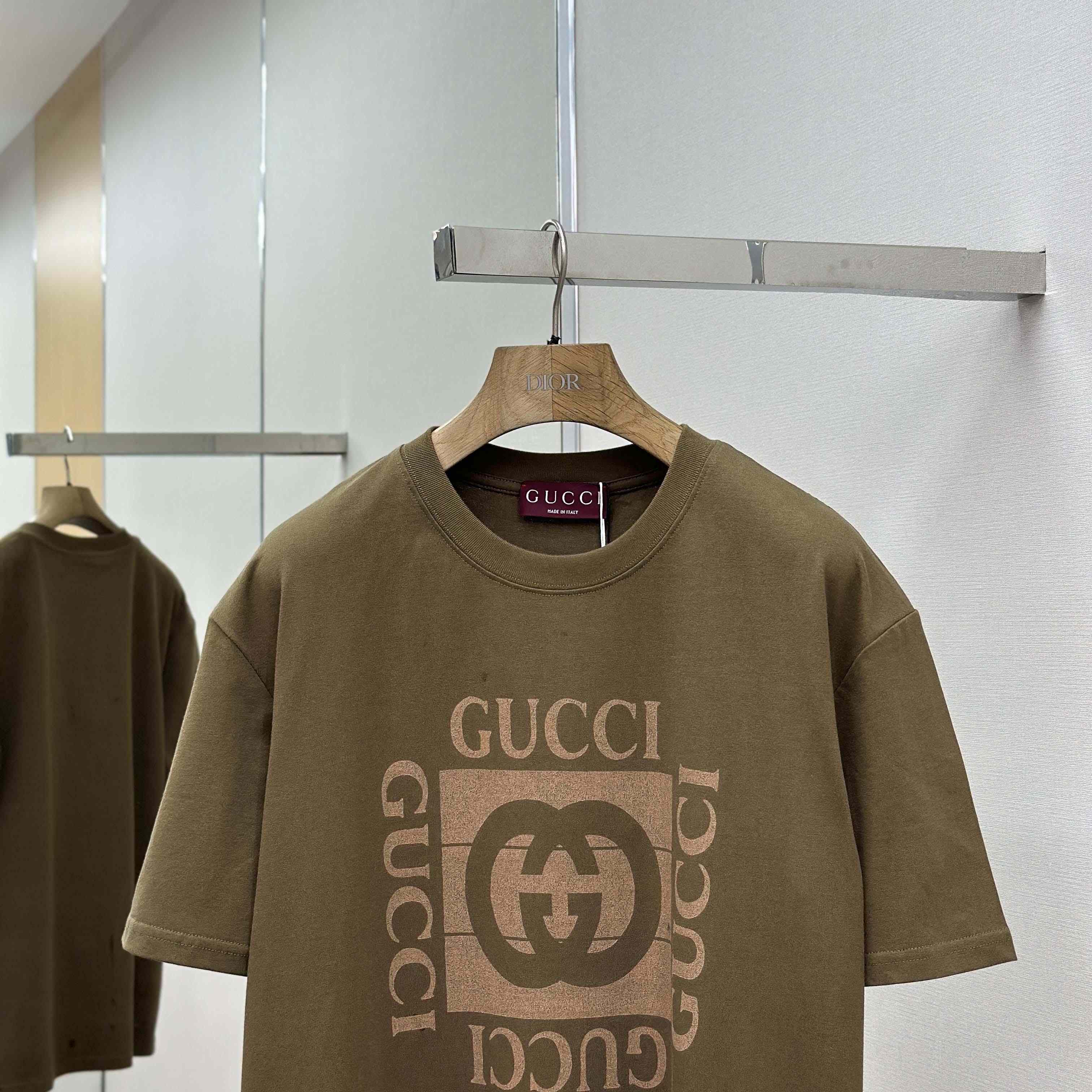 Gucci Cotton Jersey T-shirt With Print - DesignerGu