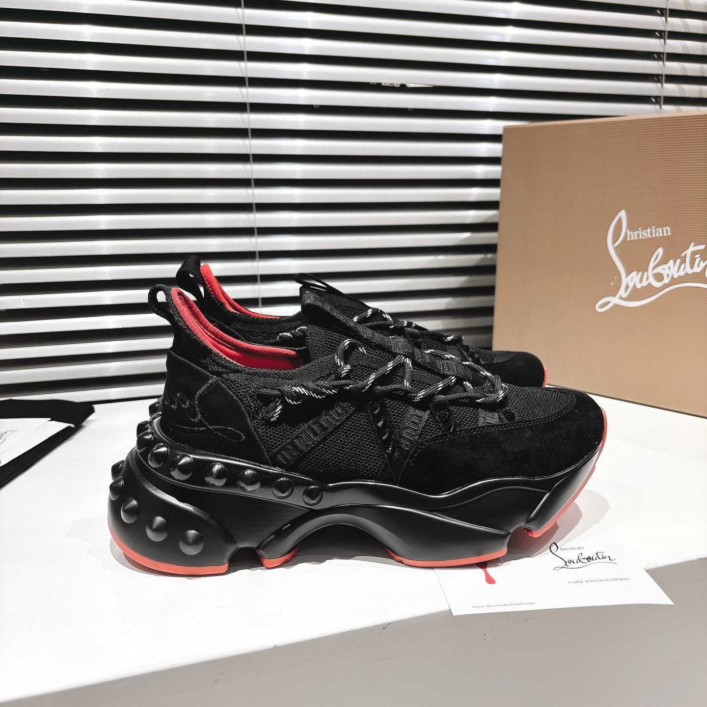 Christian Louboutin Trailnrun Running Sneakers  - DesignerGu