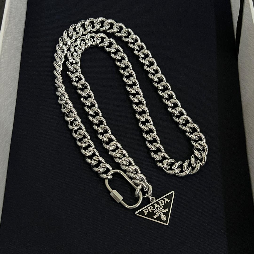 Prada Symbole Necklace - DesignerGu