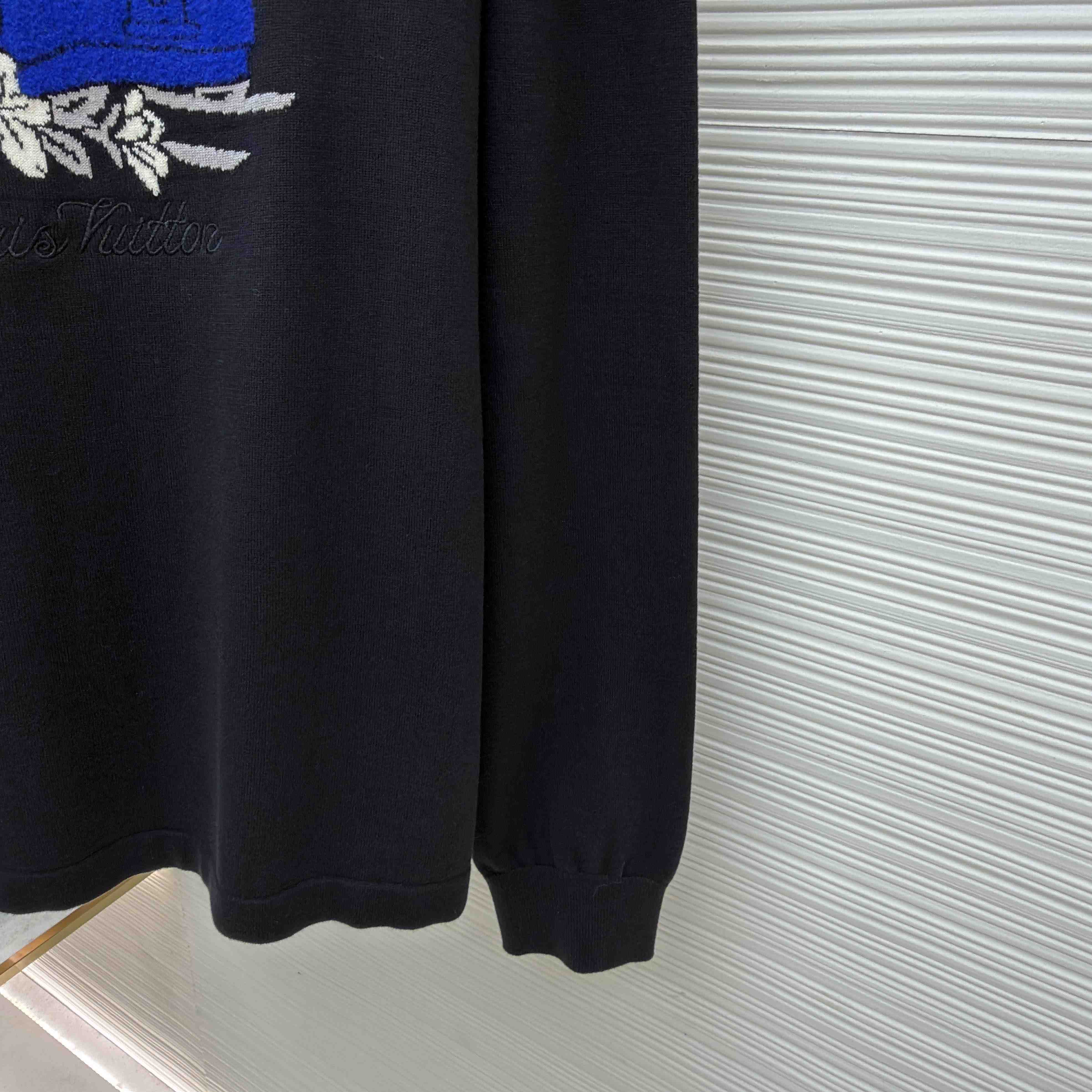 Louis Vuitton Knitted Long-Sleeved Crewneck   1AIMCA - DesignerGu