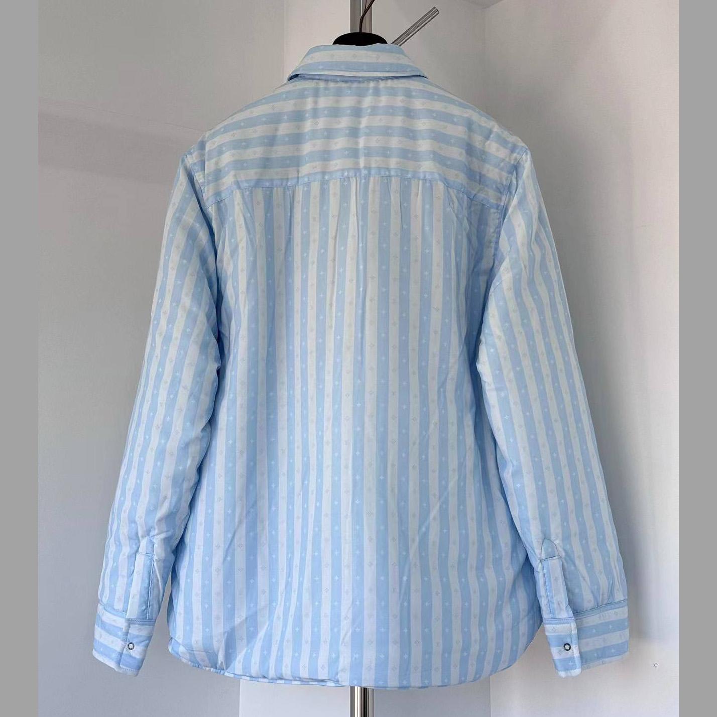 Louis Vuitton Reversible Padded Long-Sleeved Overshirt - DesignerGu