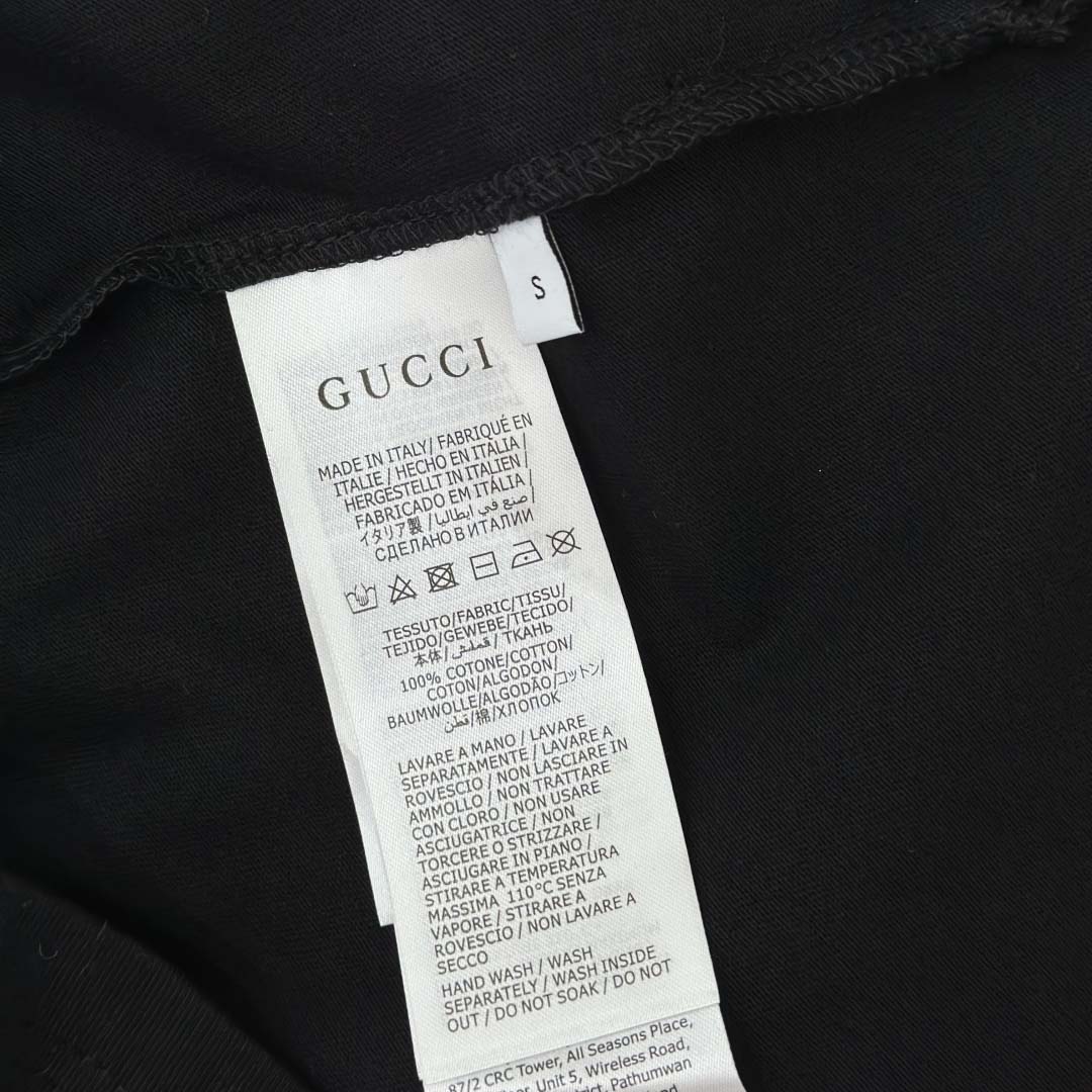 Gucci Cotton Jersey T-shirt With Embroidery - DesignerGu