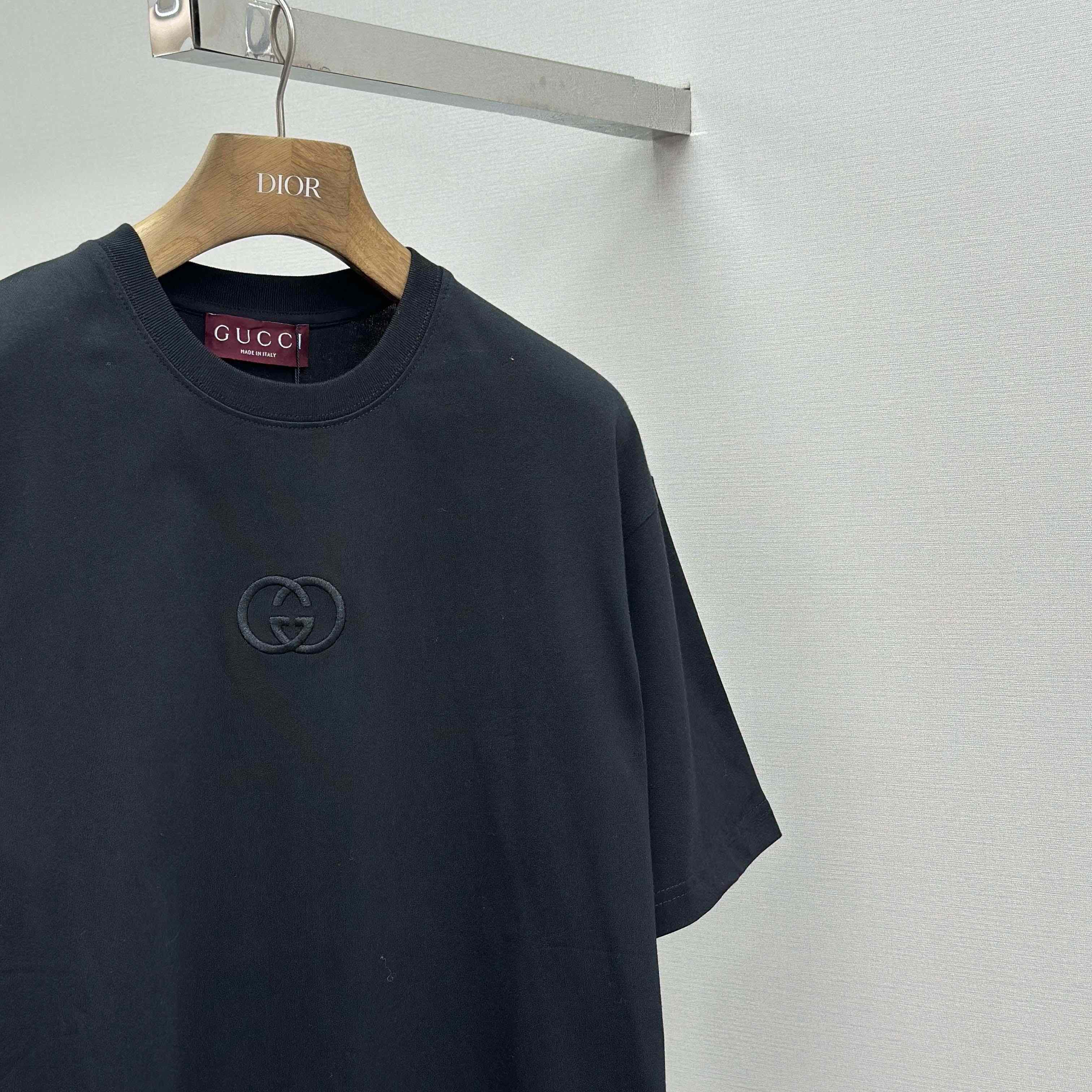 Gucci Cotton Jersey T-shirt With Embroidery - DesignerGu