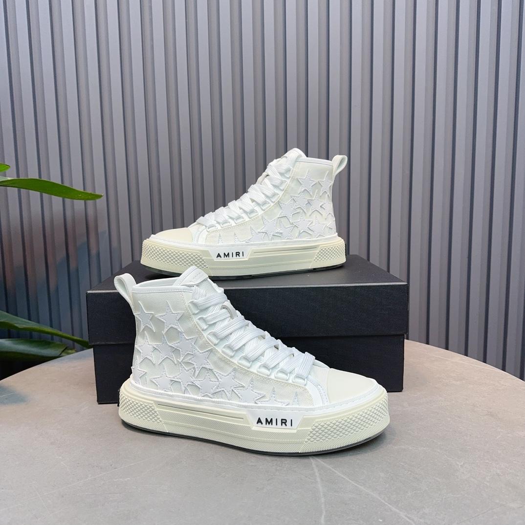 Amiri Stars High-top Sneakers - DesignerGu