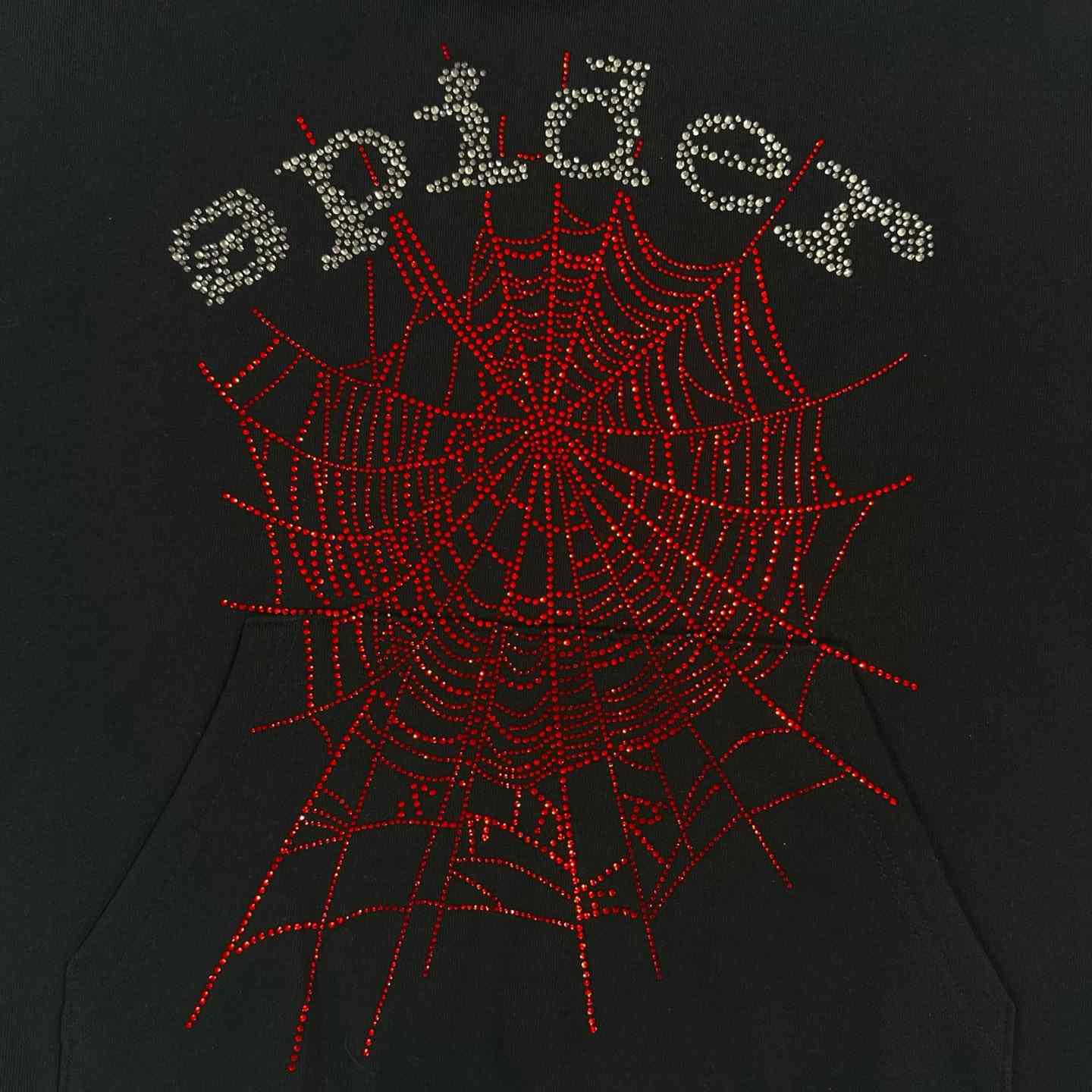 Sp5der OG Rhinestone Hoodie - DesignerGu