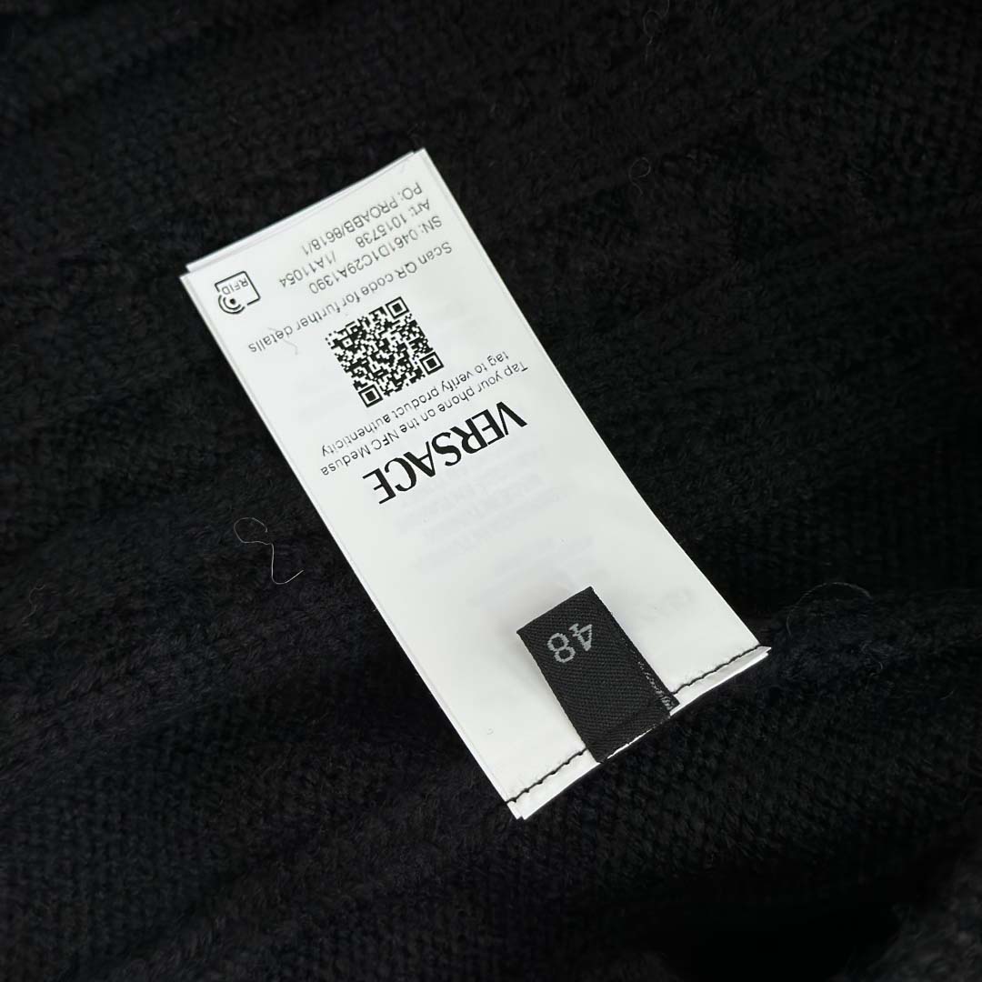 Versace Medusa Crewneck Knit Sweater - DesignerGu