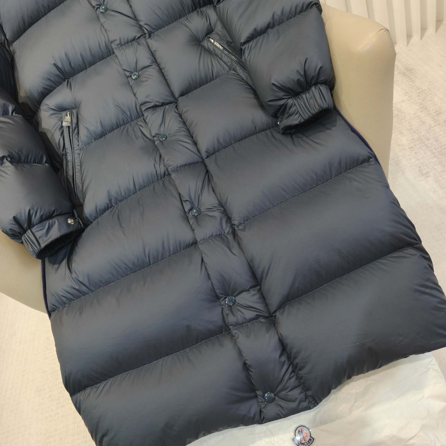 Moncler Hanoverian Hooded Long Down Jacket  - DesignerGu