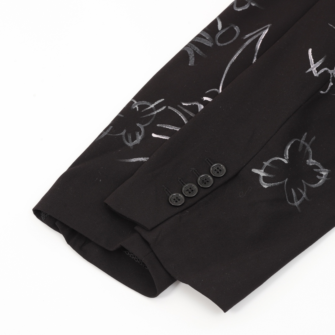 Balenciaga Graffiti Skater Tailored Blazer - DesignerGu