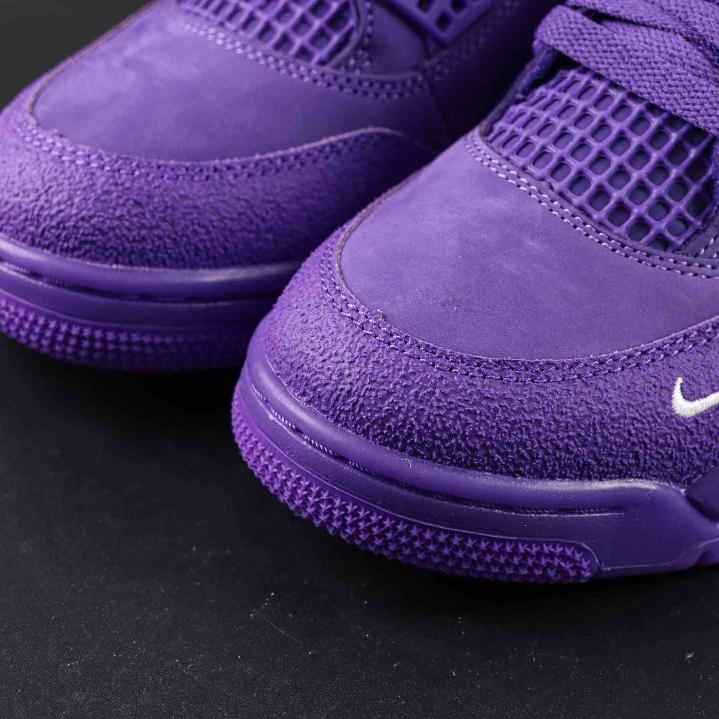 Nigel Sylvester x Air Jordan 4 Retro “Purple Brick” HF4340-500 | Size 36–48.5 - DesignerGu