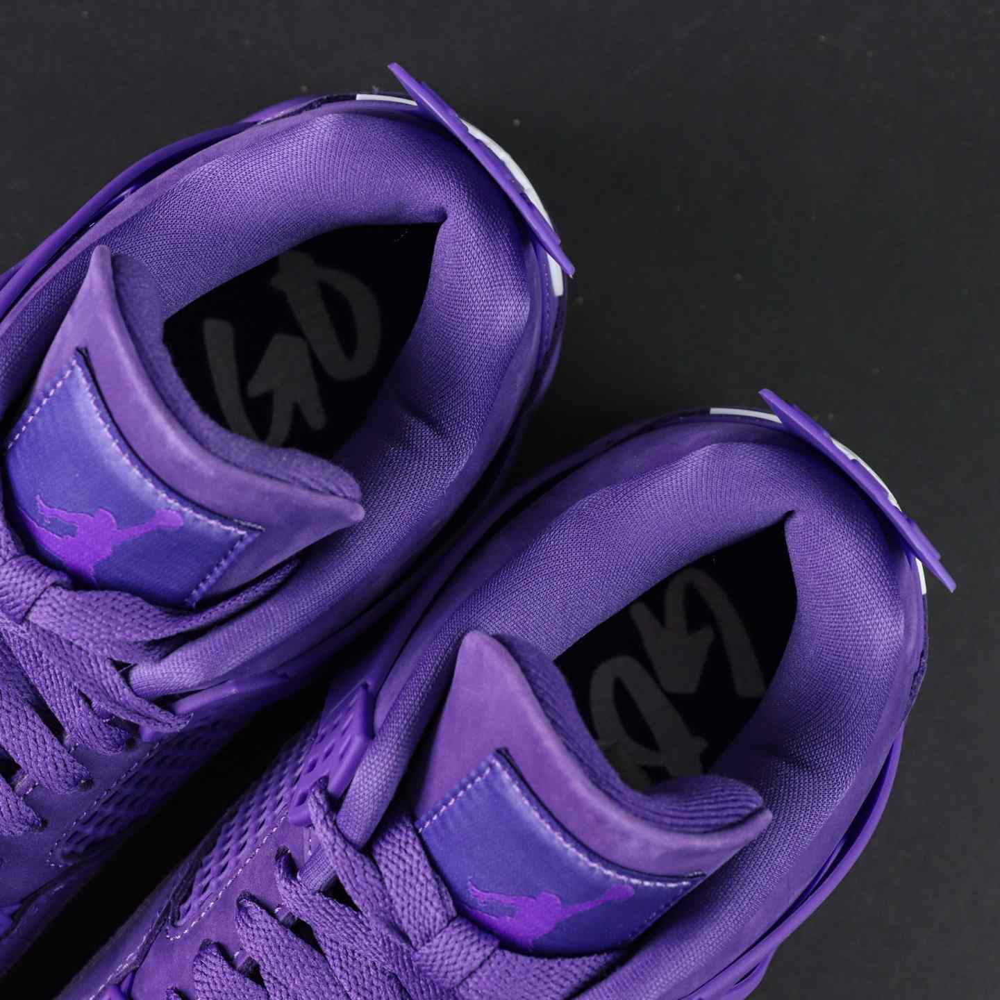 Nigel Sylvester x Air Jordan 4 Retro “Purple Brick” HF4340-500 | Size 36–48.5 - DesignerGu