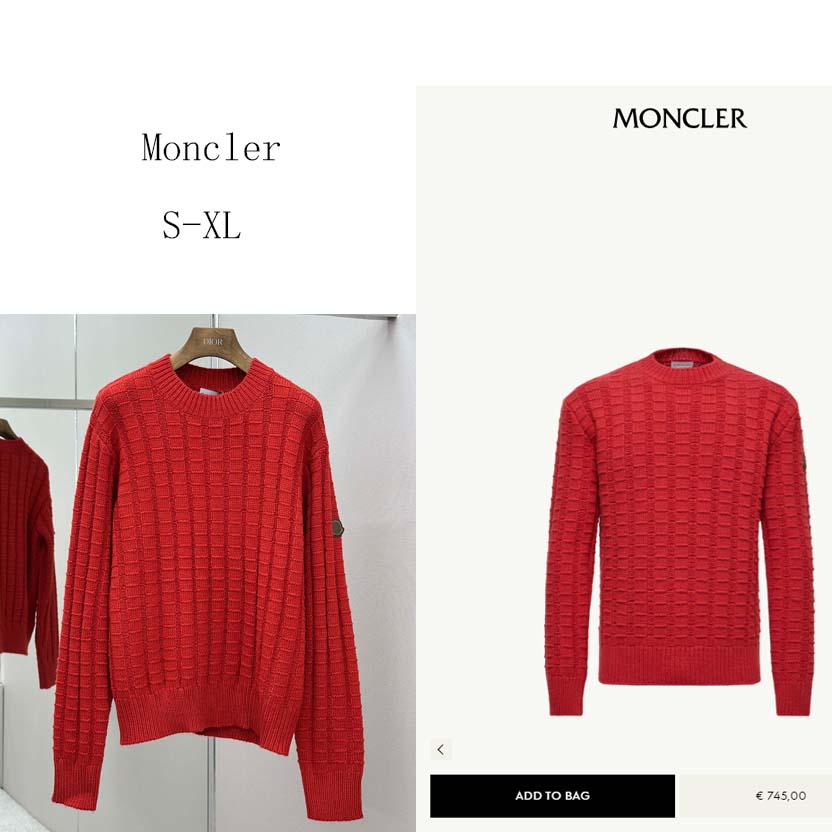 Moncler Wool & Cashmere Jumper - DesignerGu