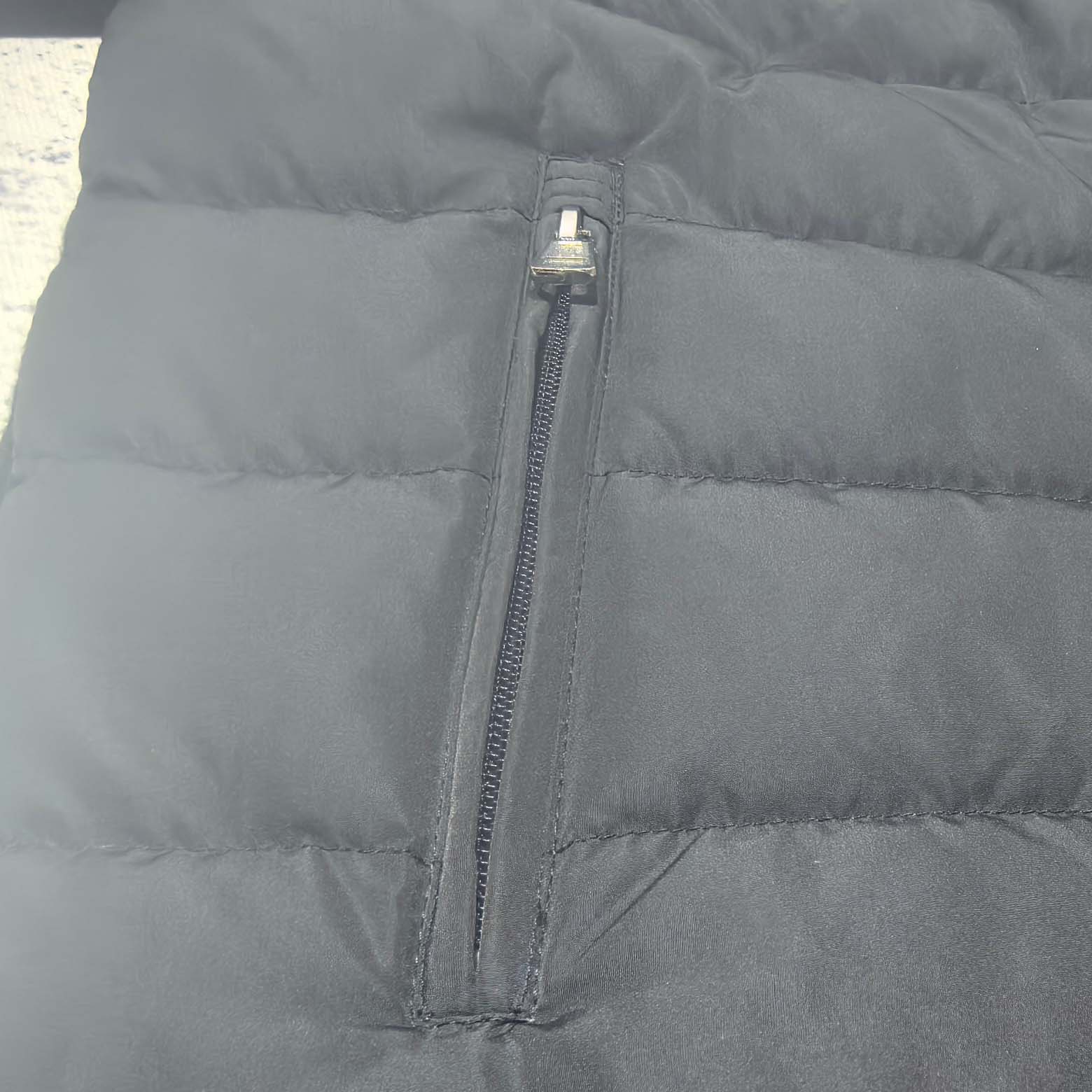 Moncler Ribbed Cotton and Quilted Shell Down Zip-Up Cardigan - DesignerGu