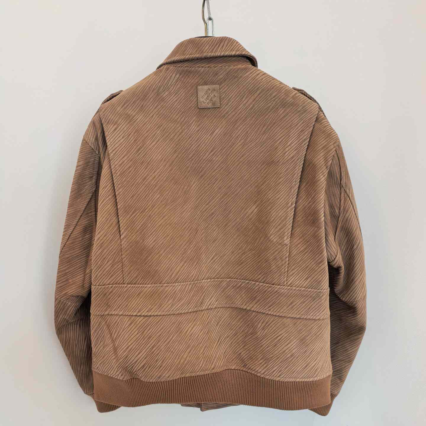 Louis Vuitton Epi Embossed Leather Flight Jacket - DesignerGu