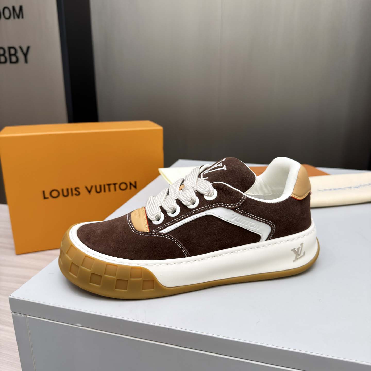 Louis Vuitton LV Tilted Sneaker  - DesignerGu