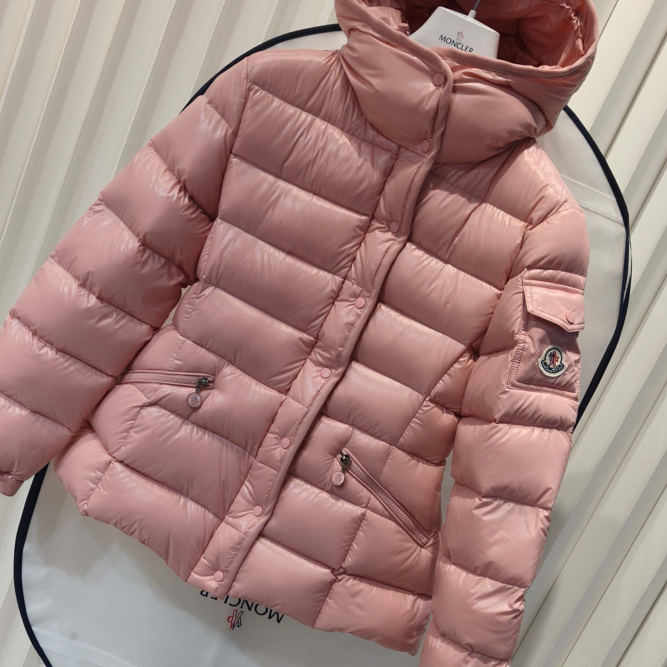 Moncler Barante Hooded Short Down Jacket - DesignerGu