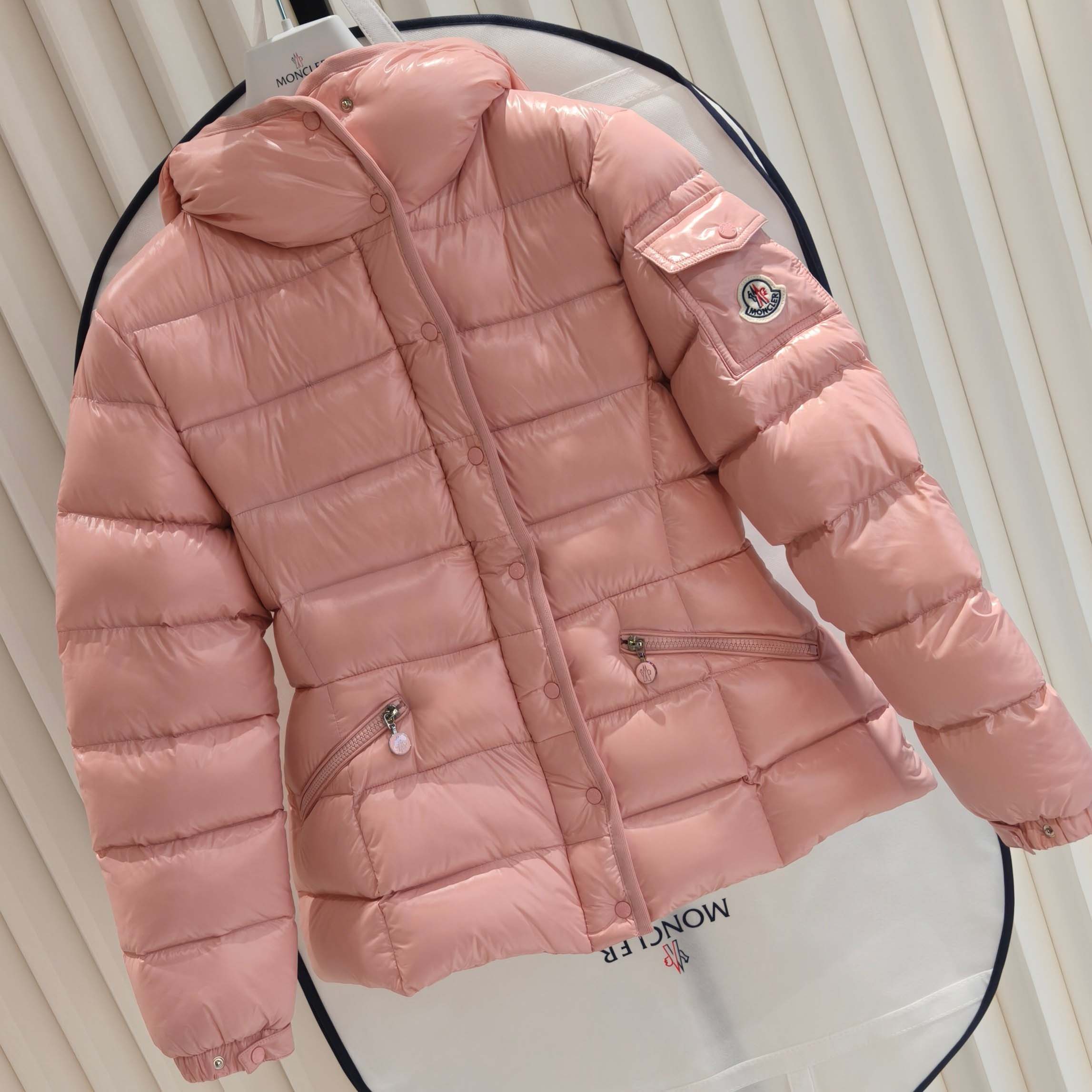 Moncler Barante Hooded Short Down Jacket - DesignerGu