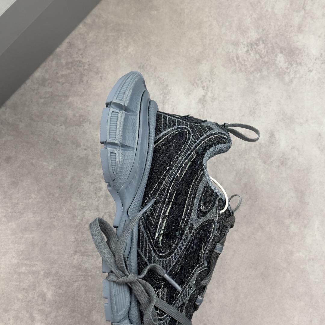 Balenciaga 3XL Distressed Lace-up Sneakers - DesignerGu