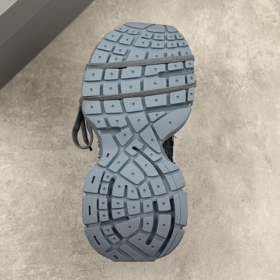 Balenciaga 3XL Distressed Lace-up Sneakers - DesignerGu