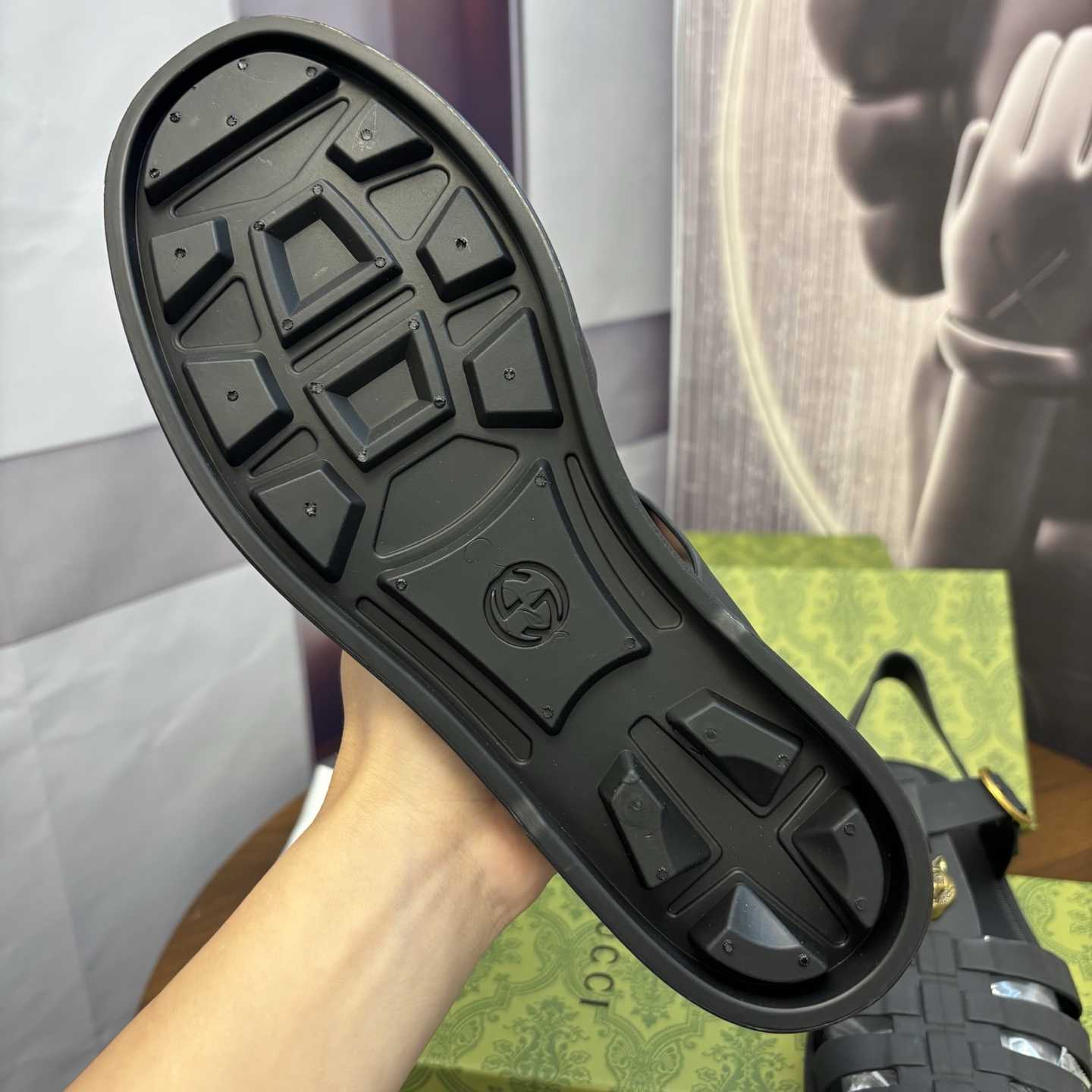 Gucci Sandal With Double G - DesignerGu