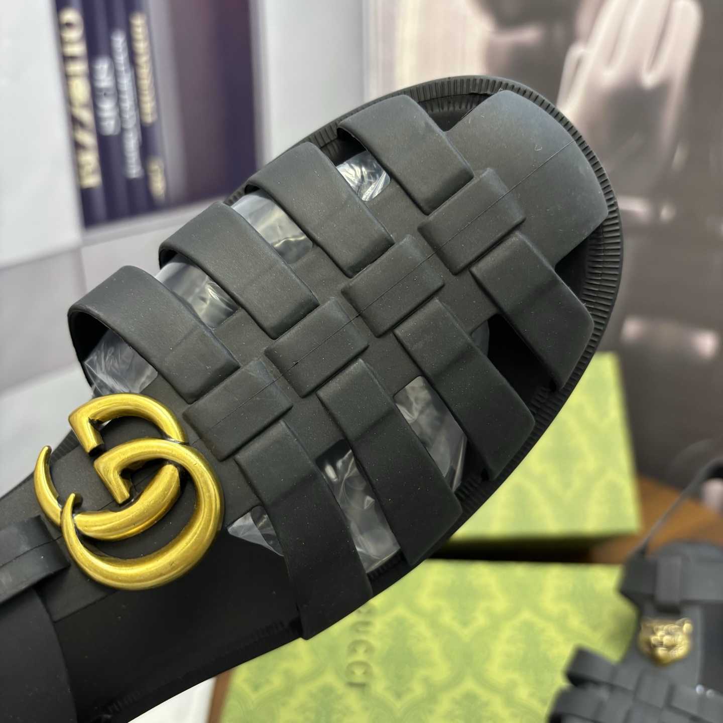 Gucci Sandal With Double G - DesignerGu