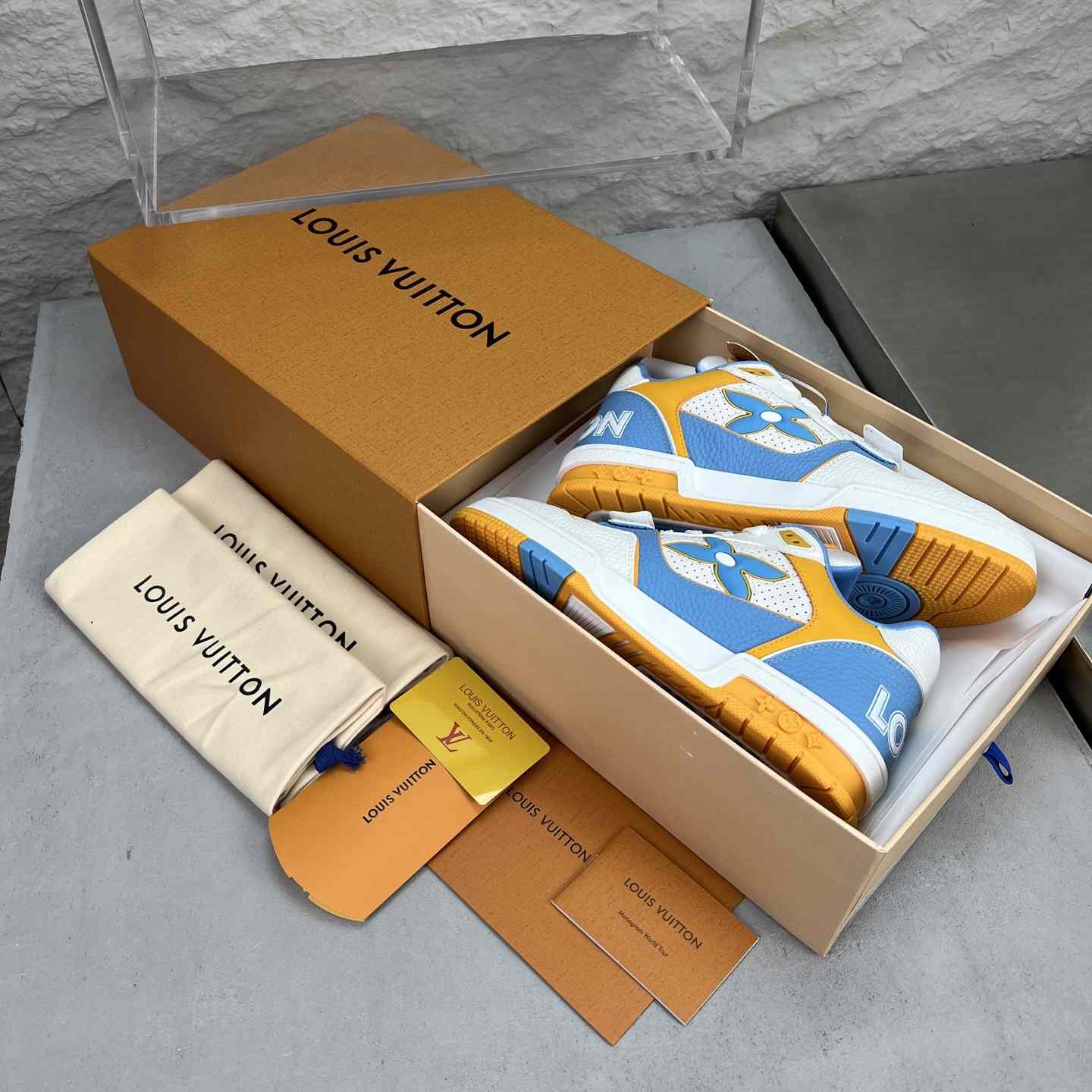 Louis Vuitton LV Trainer Sneaker - DesignerGu