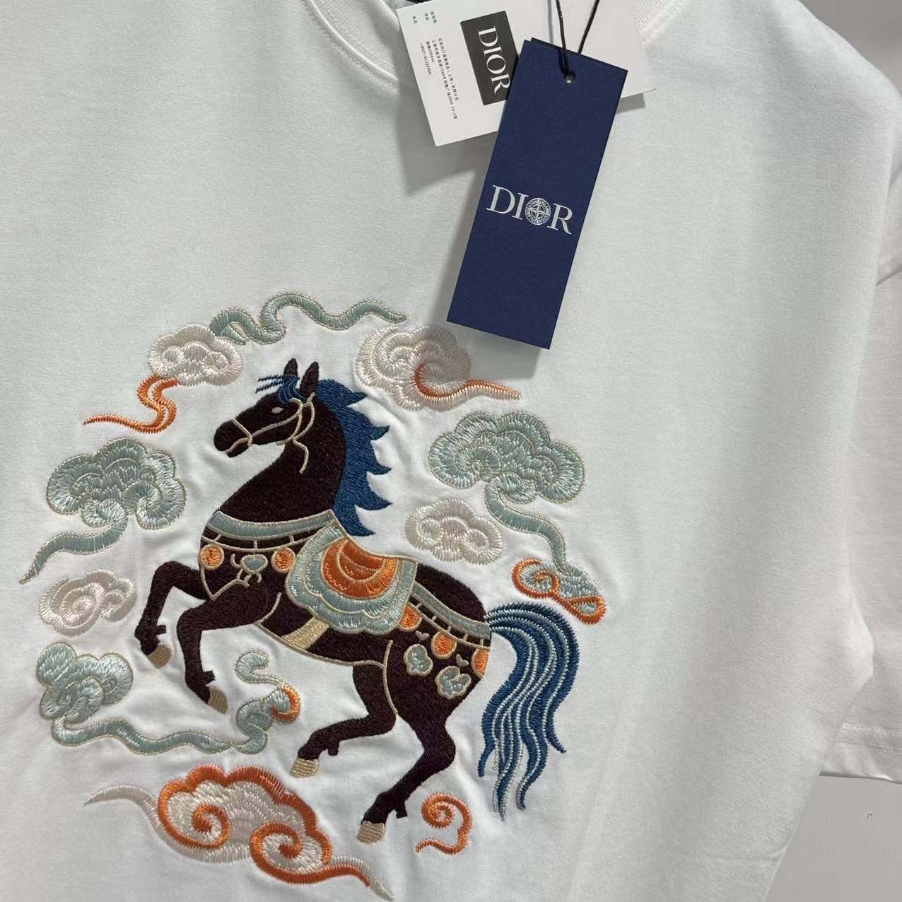 Dior T-shirt, relaxed-fit - DesignerGu