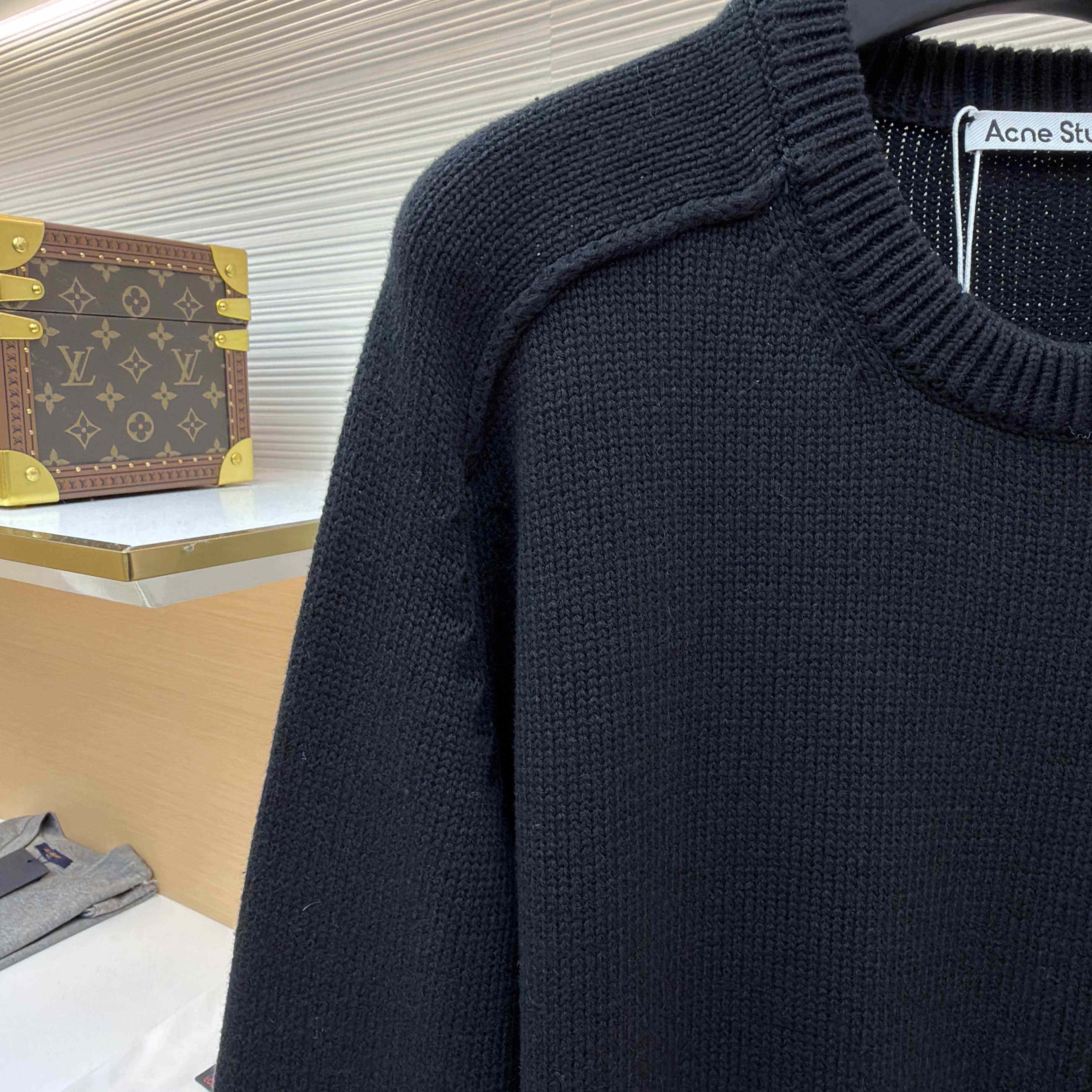 Acne Studios Wool Logo Jumper - DesignerGu