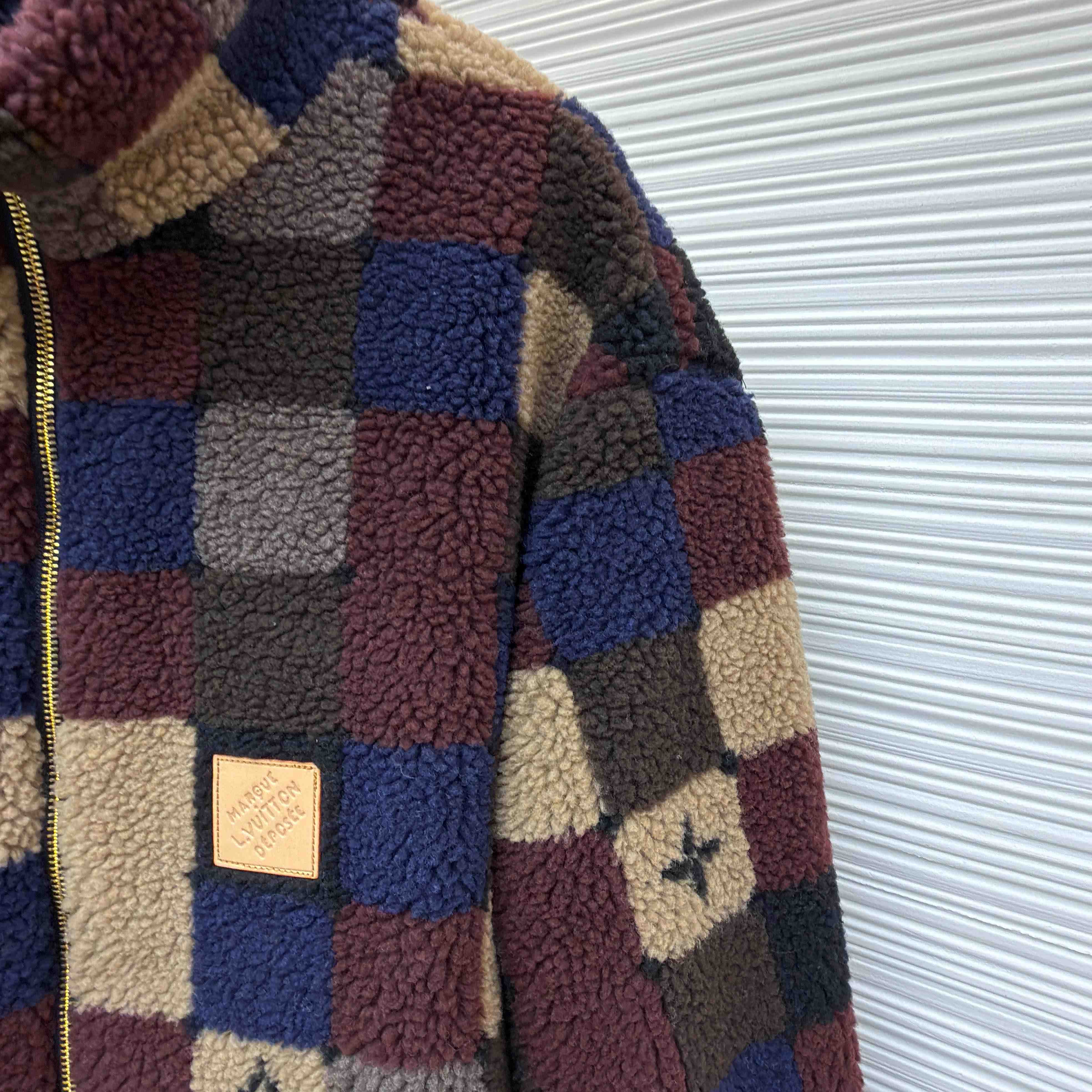 Louis Vuitton Damier Fleece Blouson - DesignerGu