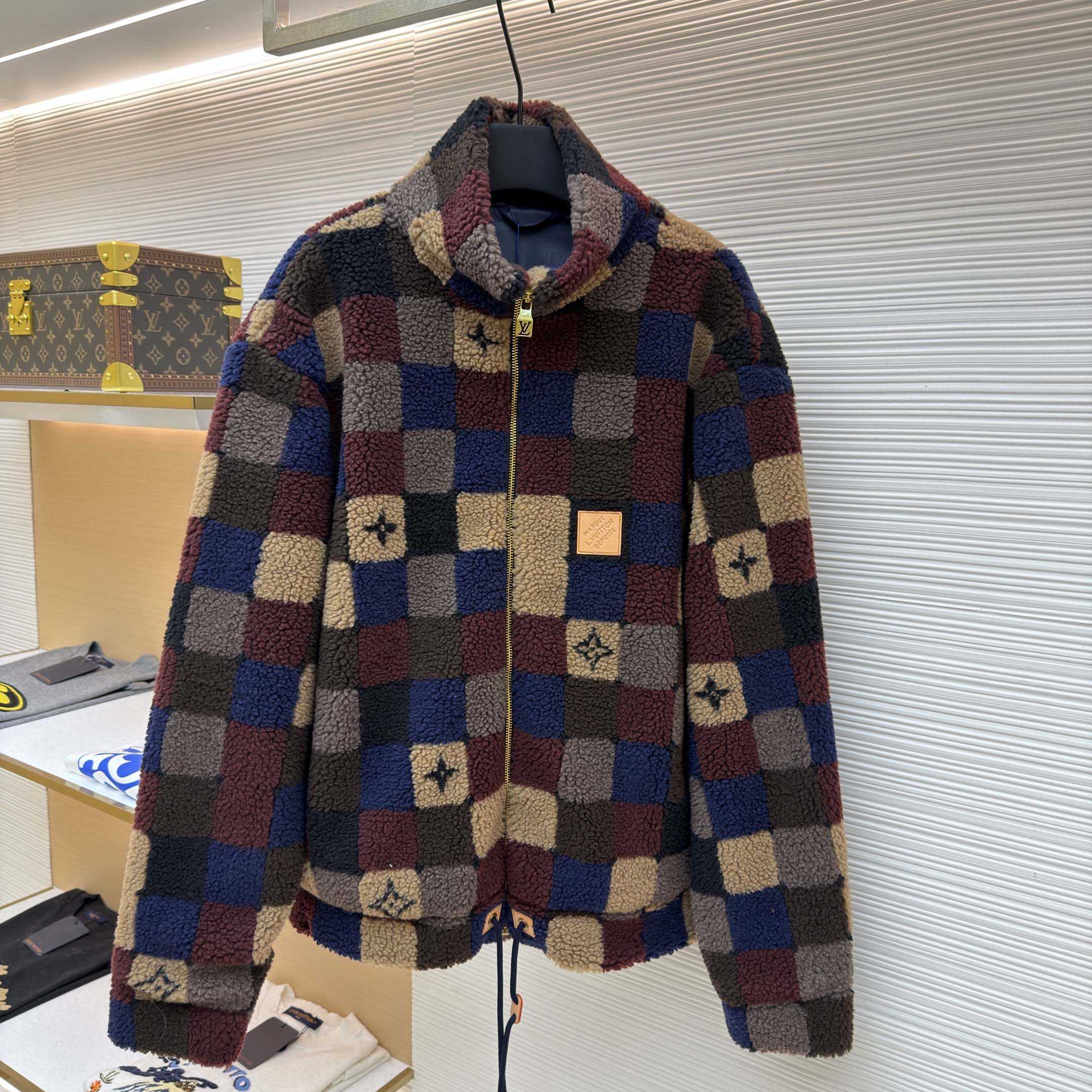 Louis Vuitton Damier Fleece Blouson - DesignerGu