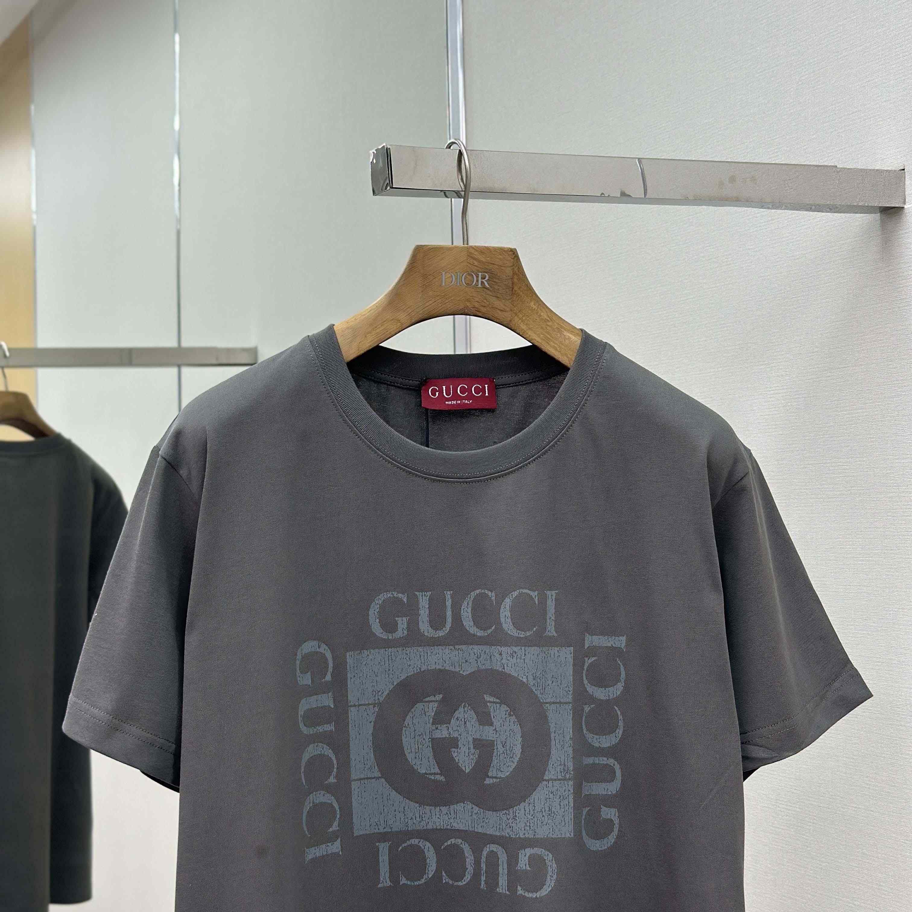 Gucci Cotton Jersey T-shirt With Print - DesignerGu