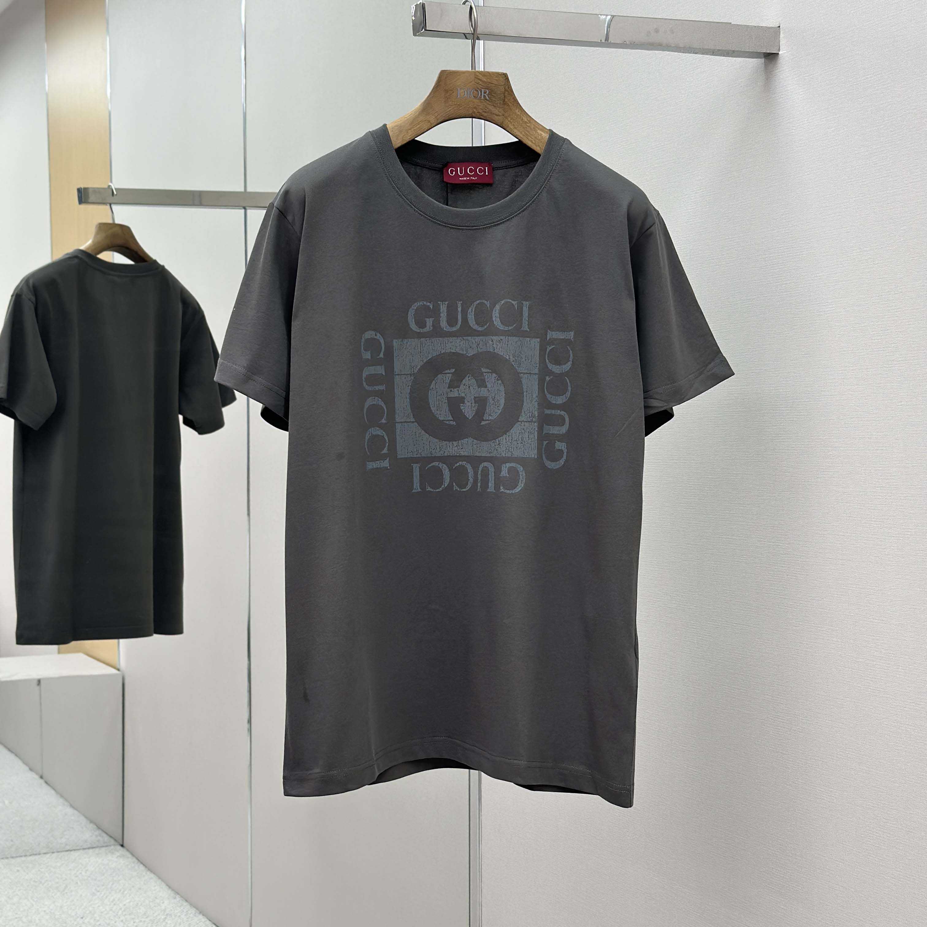 Gucci Cotton Jersey T-shirt With Print - DesignerGu