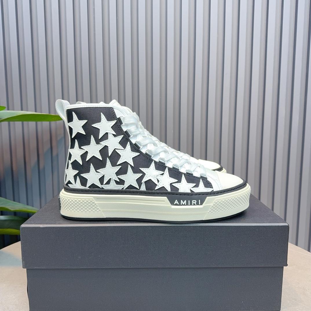 Amiri Stars High-top Sneakers - DesignerGu