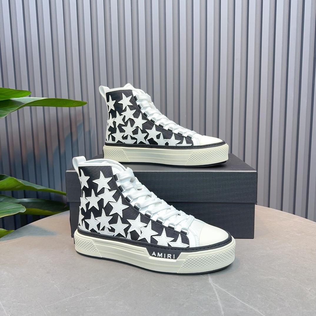 Amiri Stars High-top Sneakers - DesignerGu