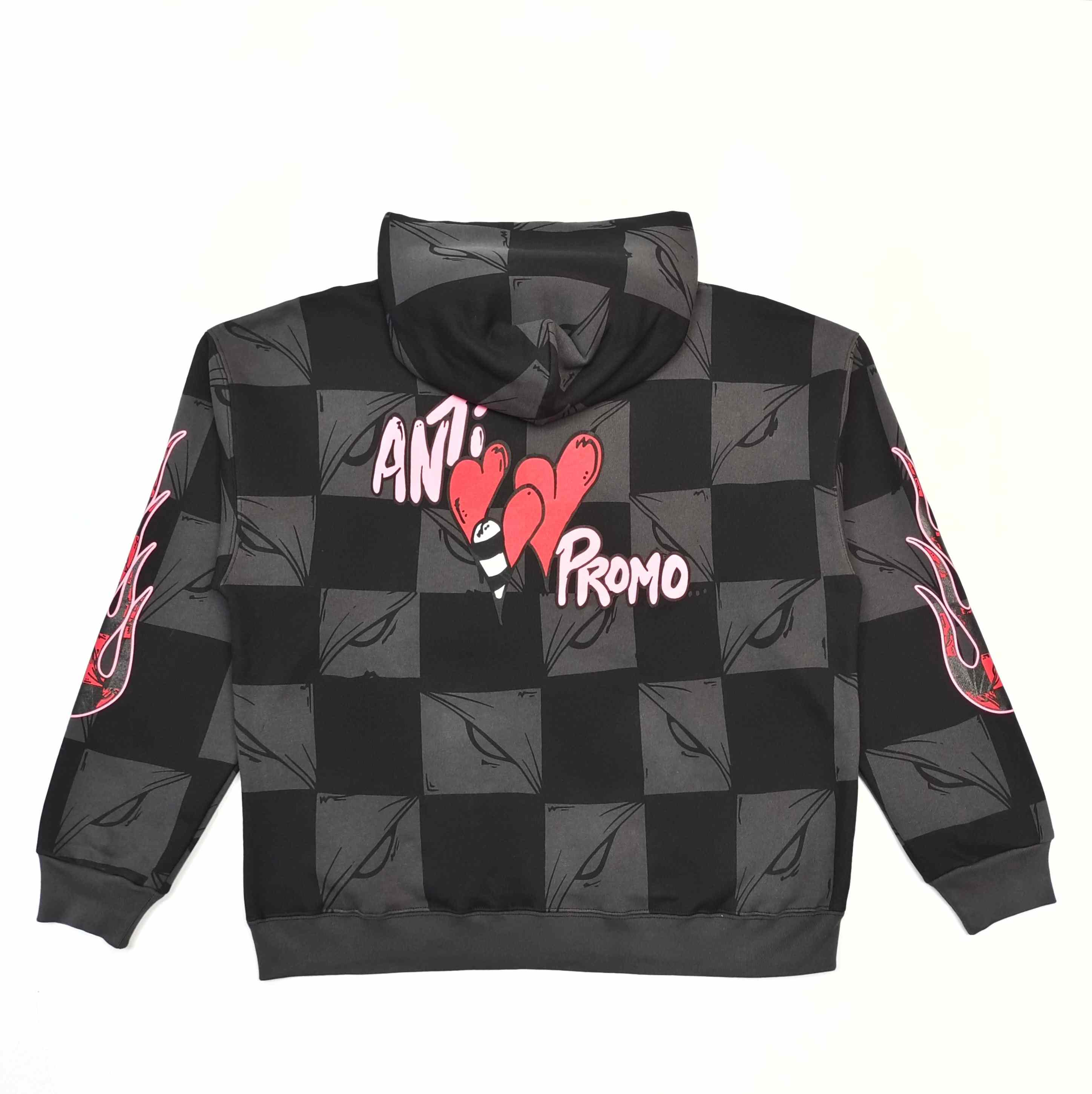 Chrome Hearts Matty Boy Anti-Promo '99 Eyes' flame hoodie - DesignerGu