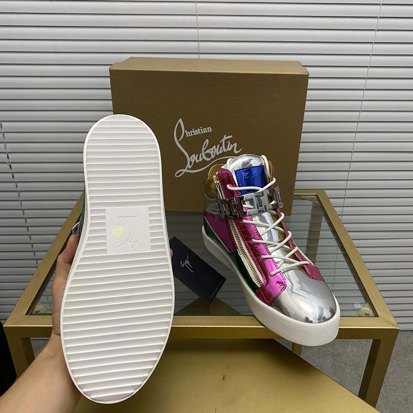 Giuseppe Zanotti High-Top Sneak - DesignerGu