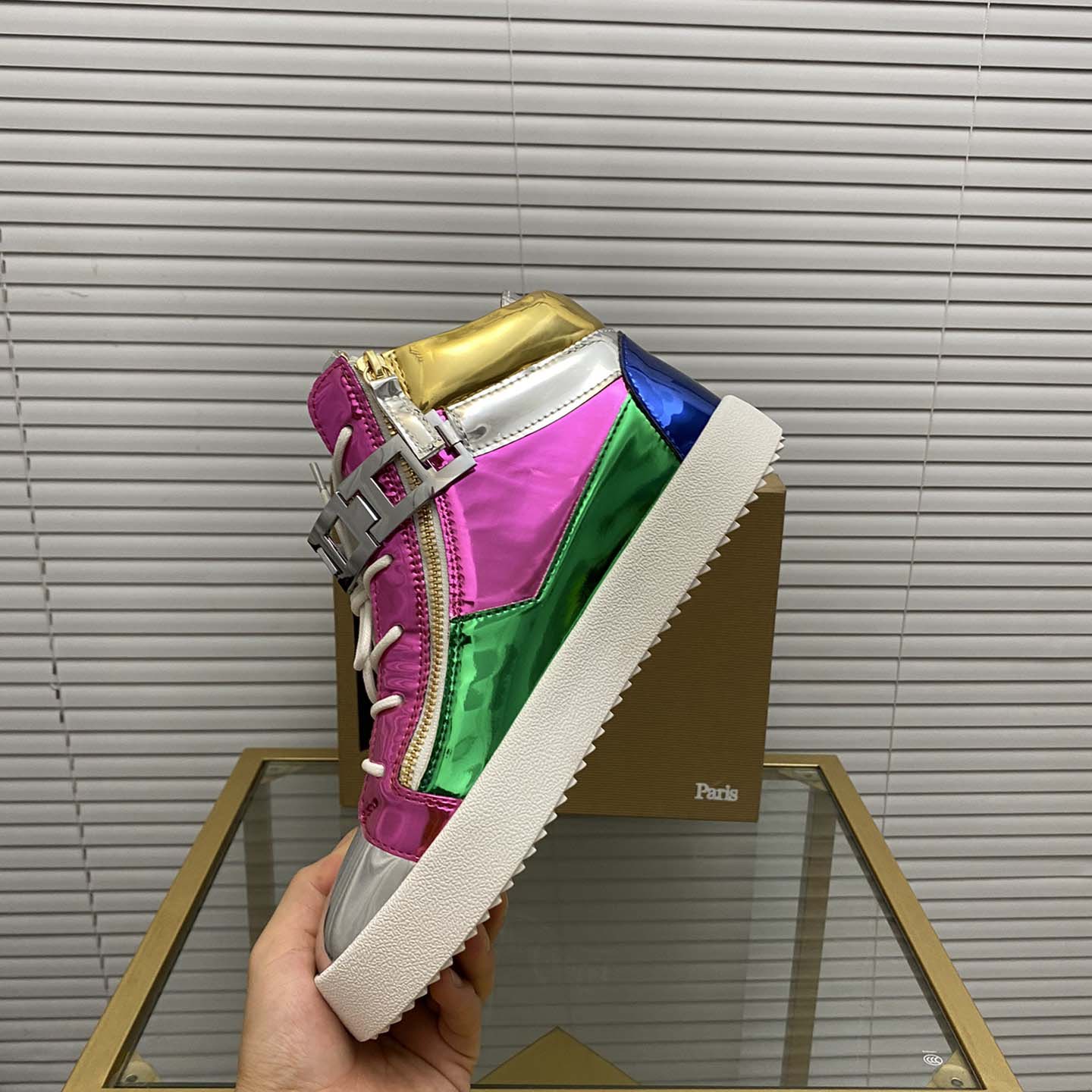 Giuseppe Zanotti High-Top Sneak - DesignerGu