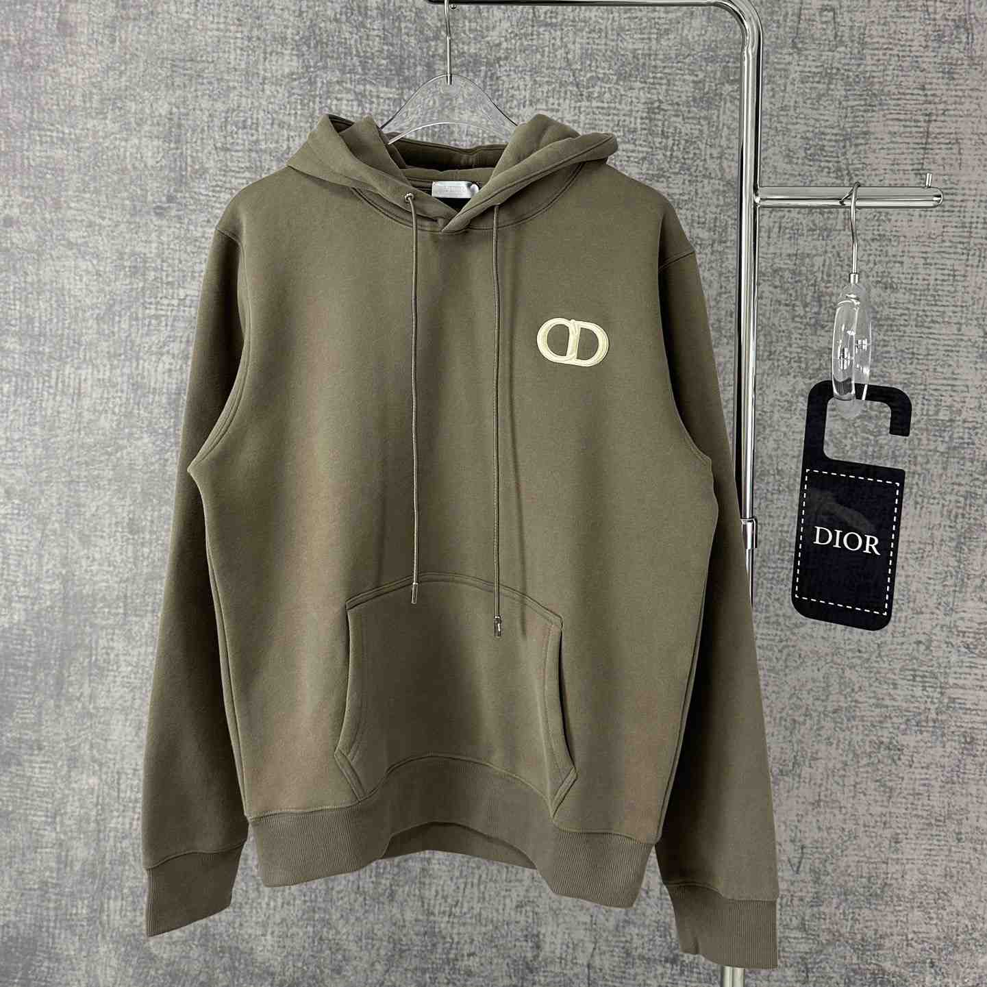 Dior CD Icon Cotton Hooded Sweatshirt - DesignerGu