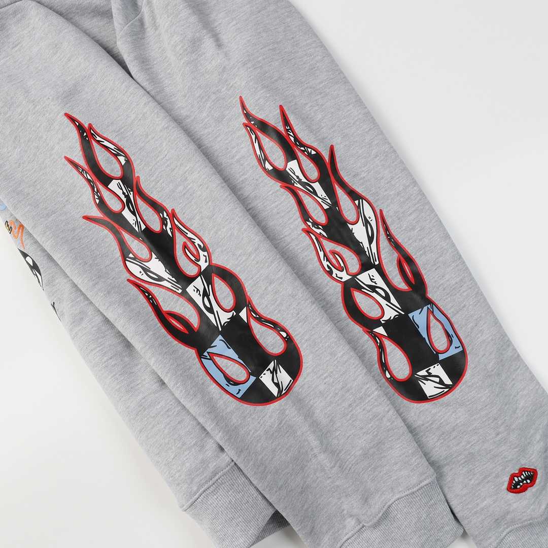 Chrome Hearts x Matty Boy Flames Hoodie - DesignerGu