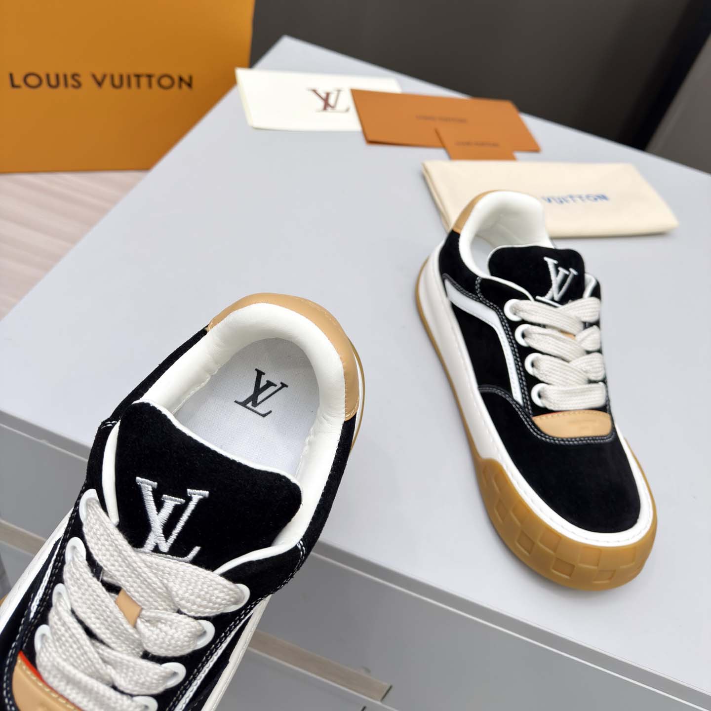 Louis Vuitton LV Tilted Sneaker  - DesignerGu