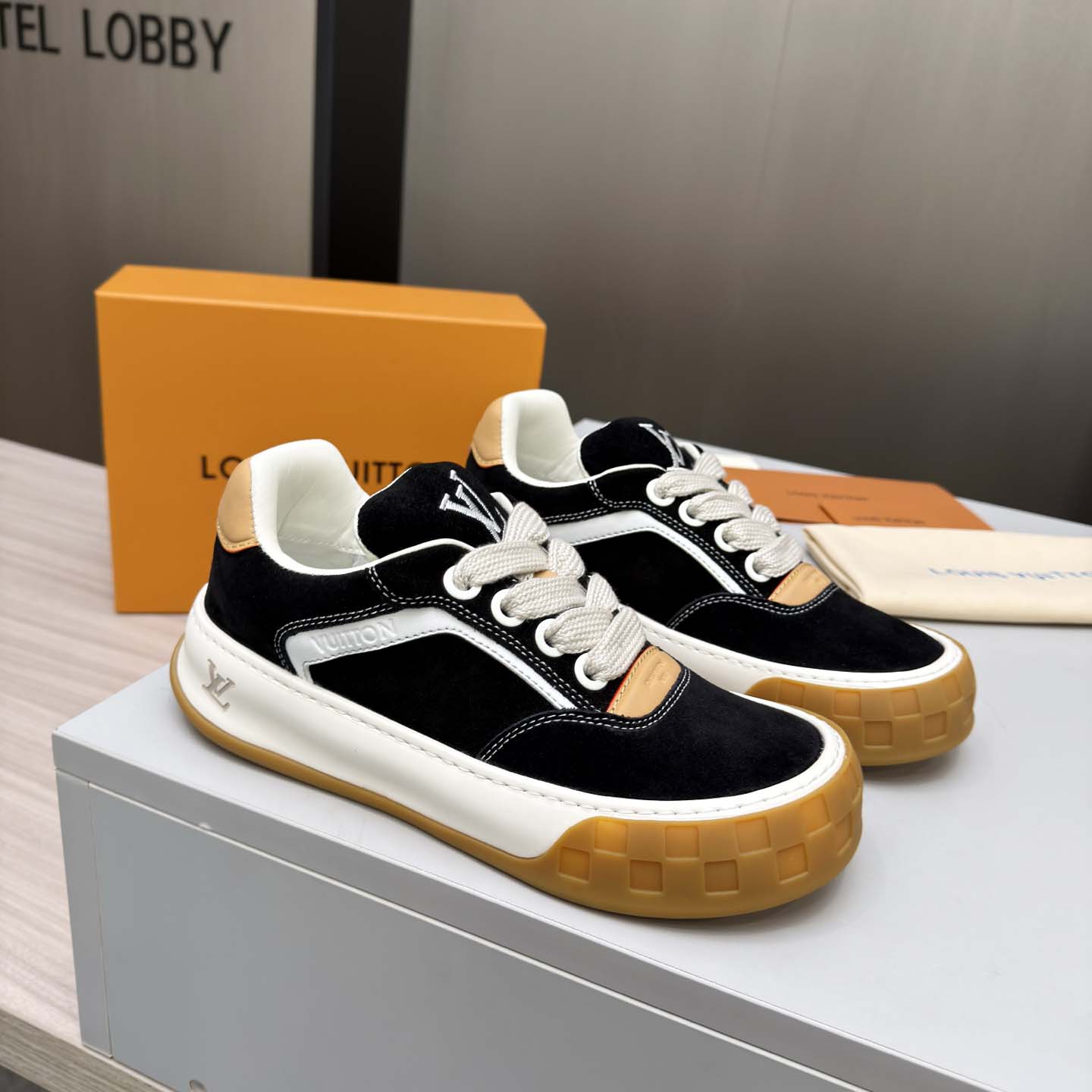 Louis Vuitton LV Tilted Sneaker  - DesignerGu