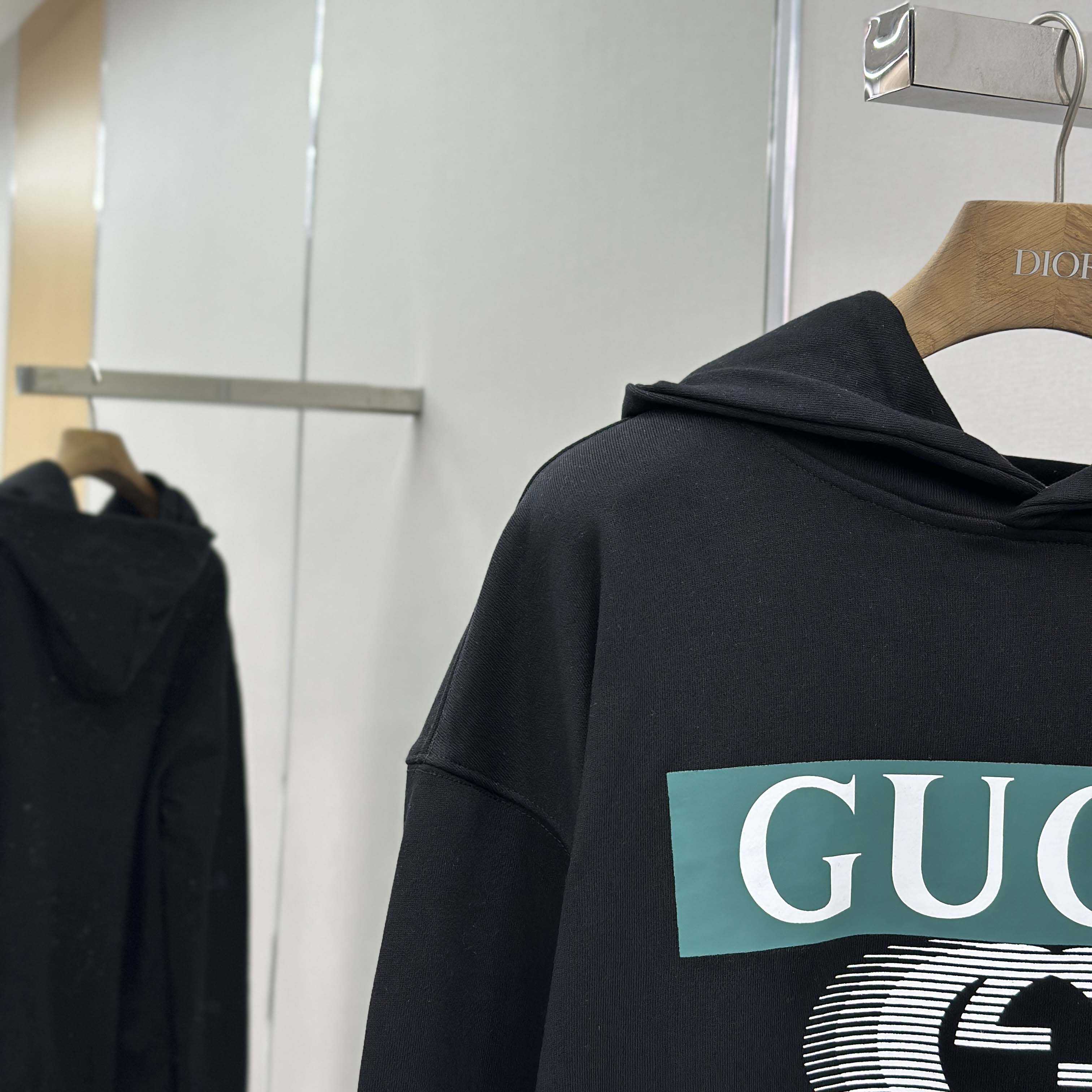 Gucci Interlocking G-logo Hoodie - DesignerGu