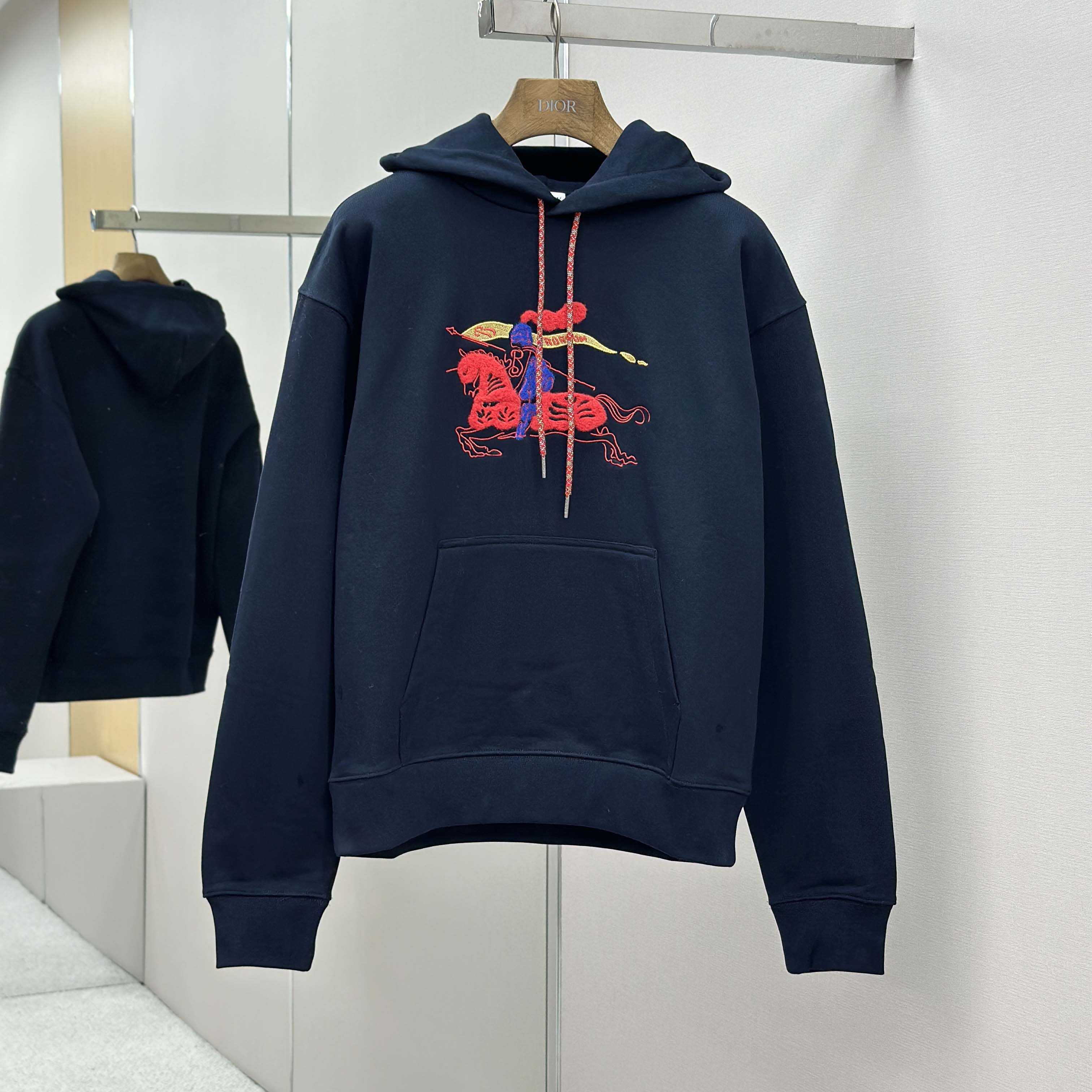 Burberry EKD Cotton Hoodie - DesignerGu