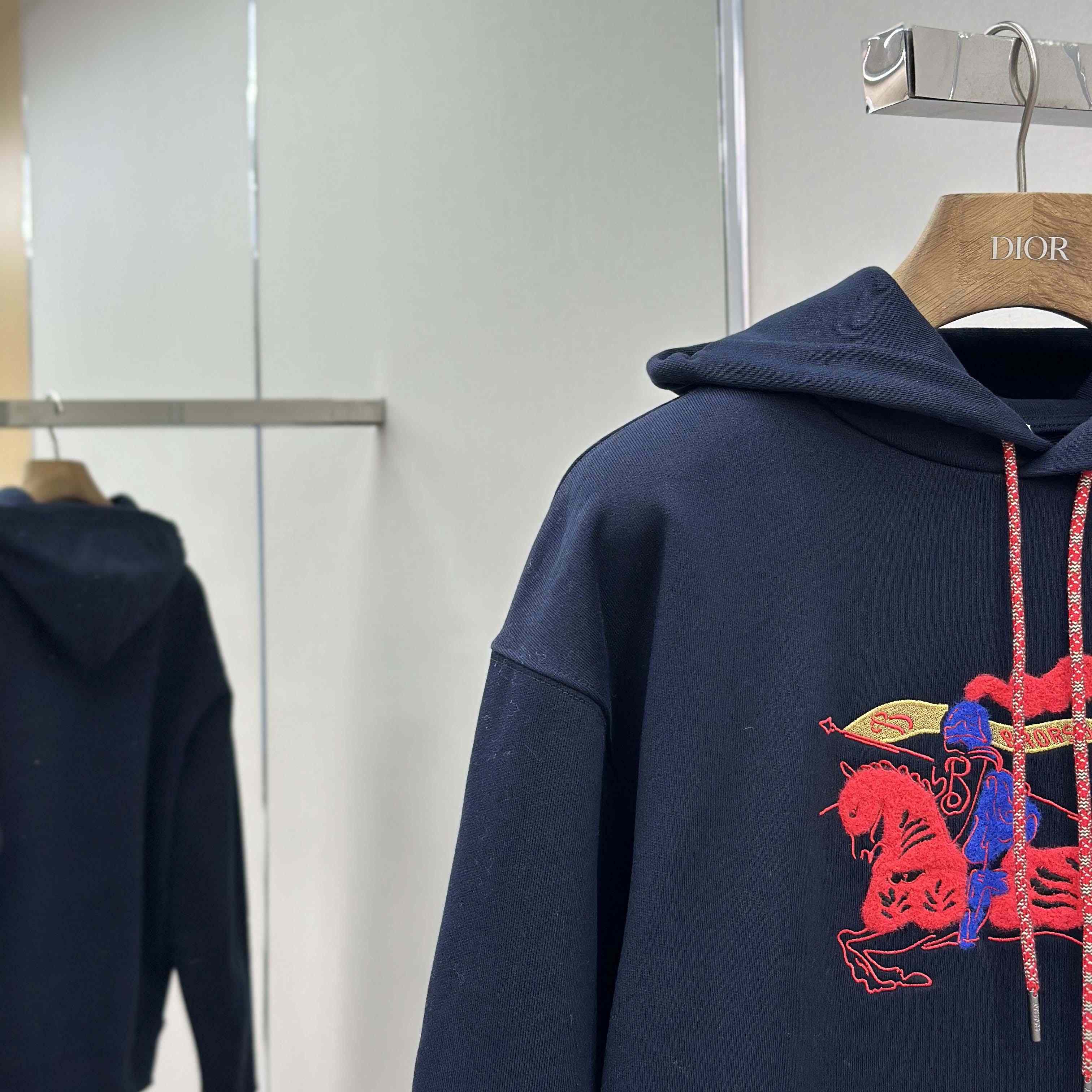 Burberry EKD Cotton Hoodie - DesignerGu