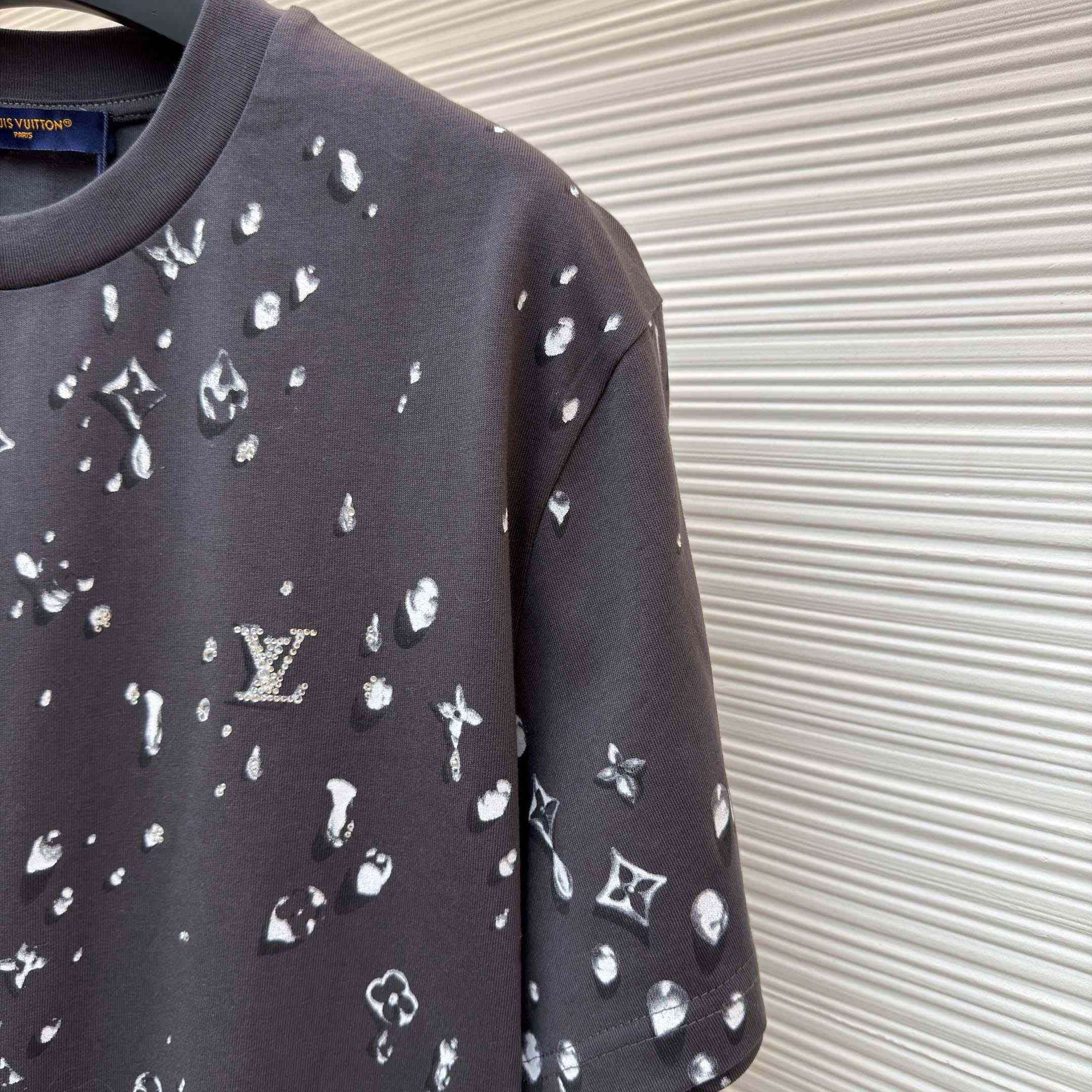 Louis Vuitton Monogram Short-Sleeved T-Shirt   1AJCBF - DesignerGu