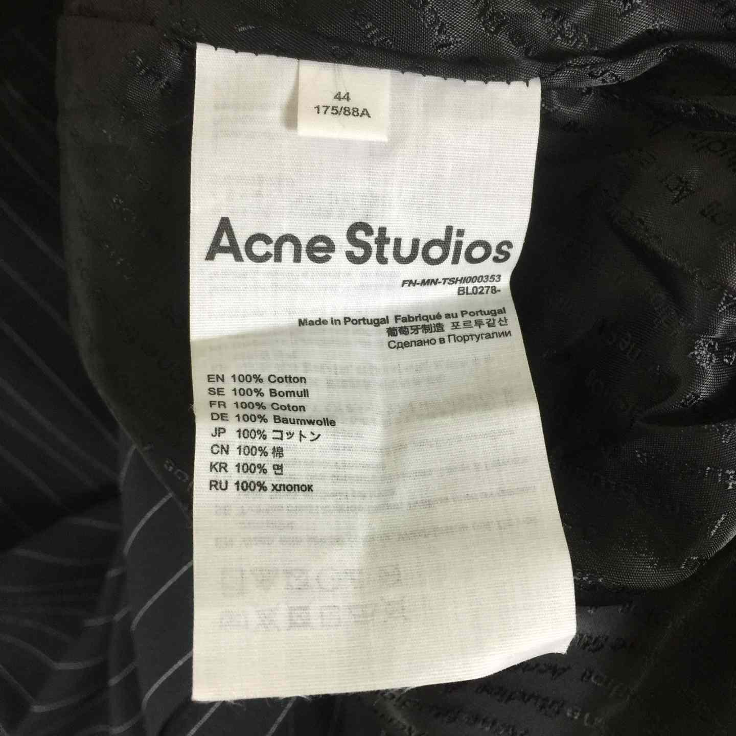 Acne Studios - Zipper jacket - DesignerGu